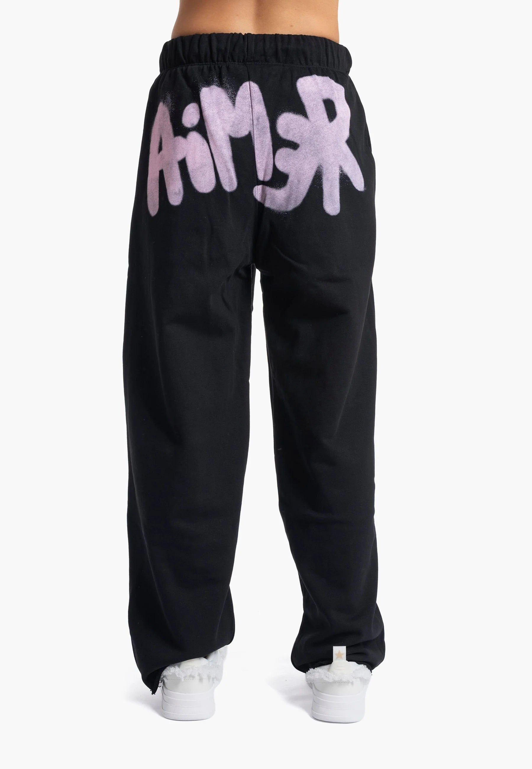 Pantalone Gamba Larga DISCLAIMER 26IDS55867 NERO-ST.ROSA 26IDS55867 NERO-ST.ROSA DISCLAIMER 