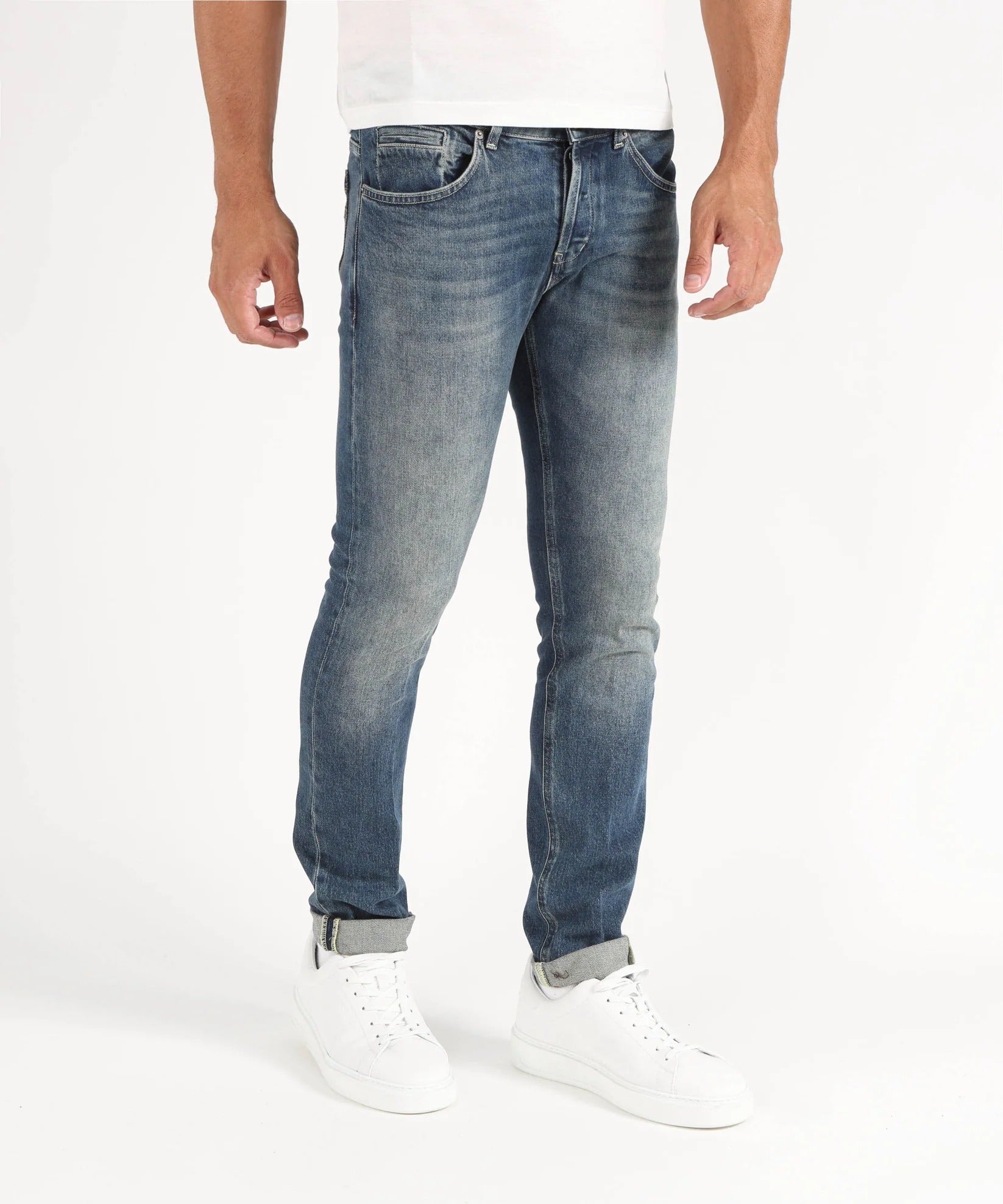 Jeans George skinny in denim stretch UP232-DS0405U-MT8 800 DONDUP 