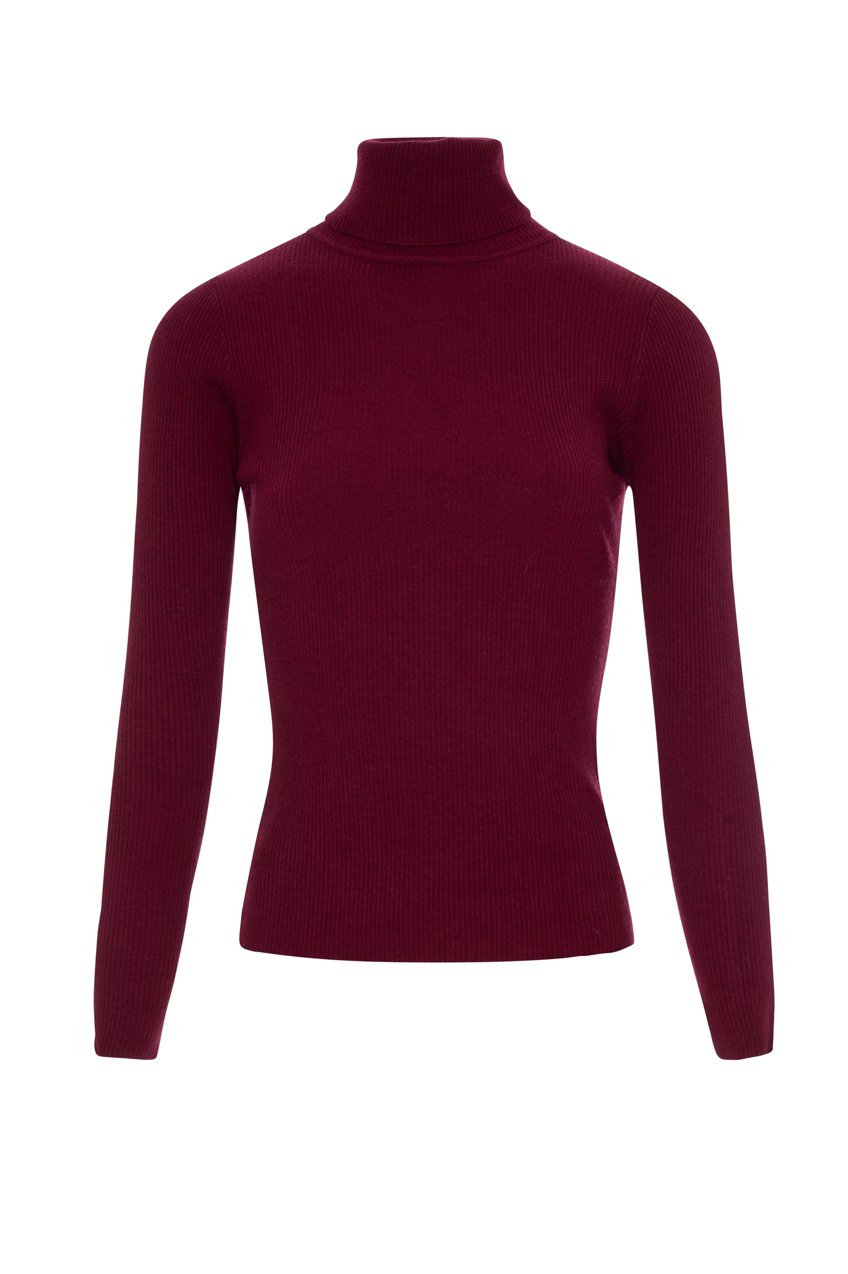 Fracomina Maglia slim a collo alto FP26WT7013K49701 R68 FRACOMINA 