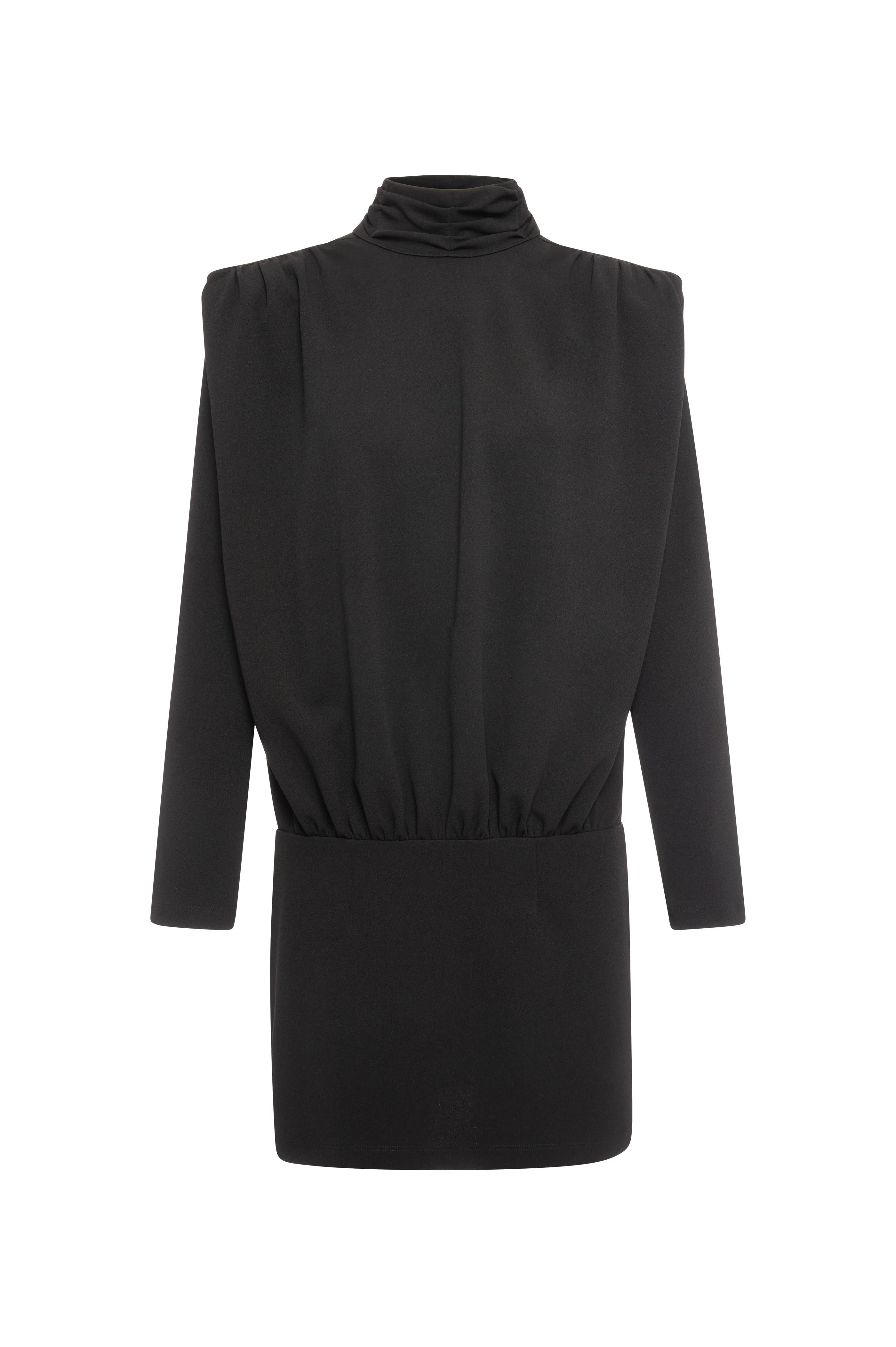 Fracomina Abito maniche lunghe mini nero FR26WD1012J47501 053 FRACOMINA 