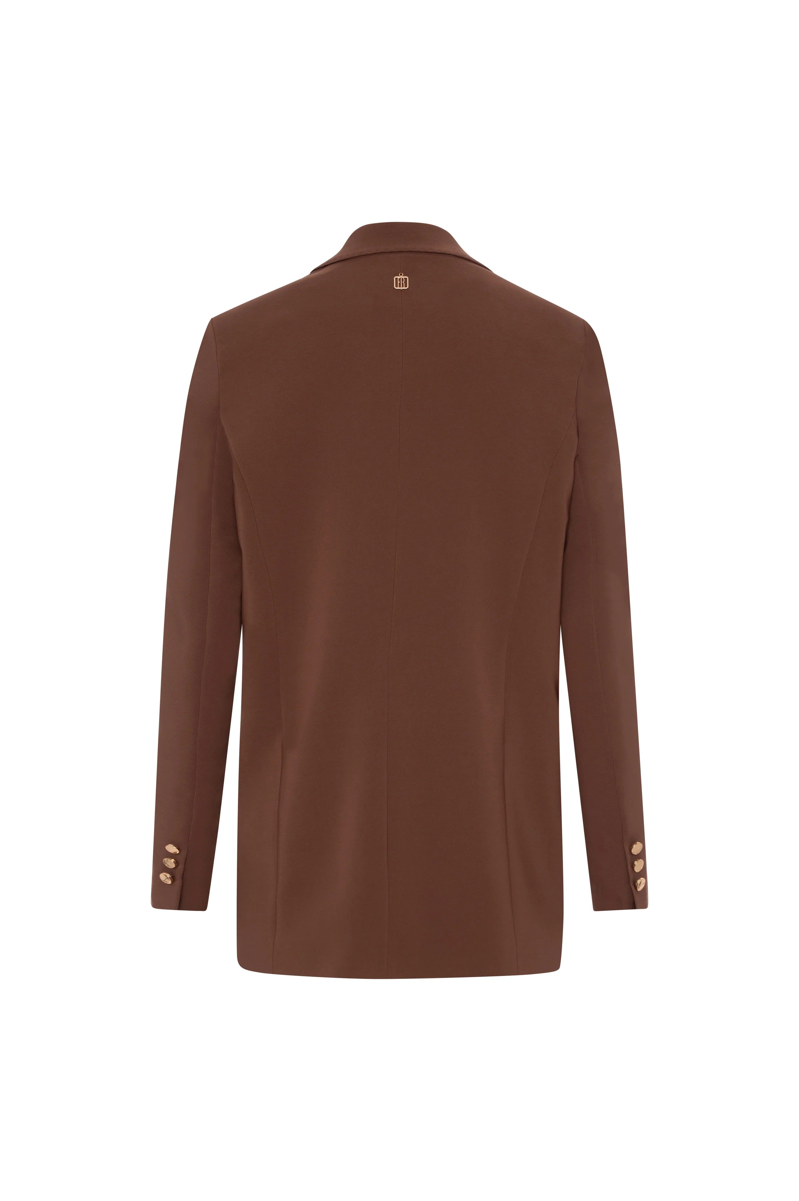 Fracomina Blazer over lungo monopetto Coffee FR26WJ3001W42901 I49 FRACOMINA 
