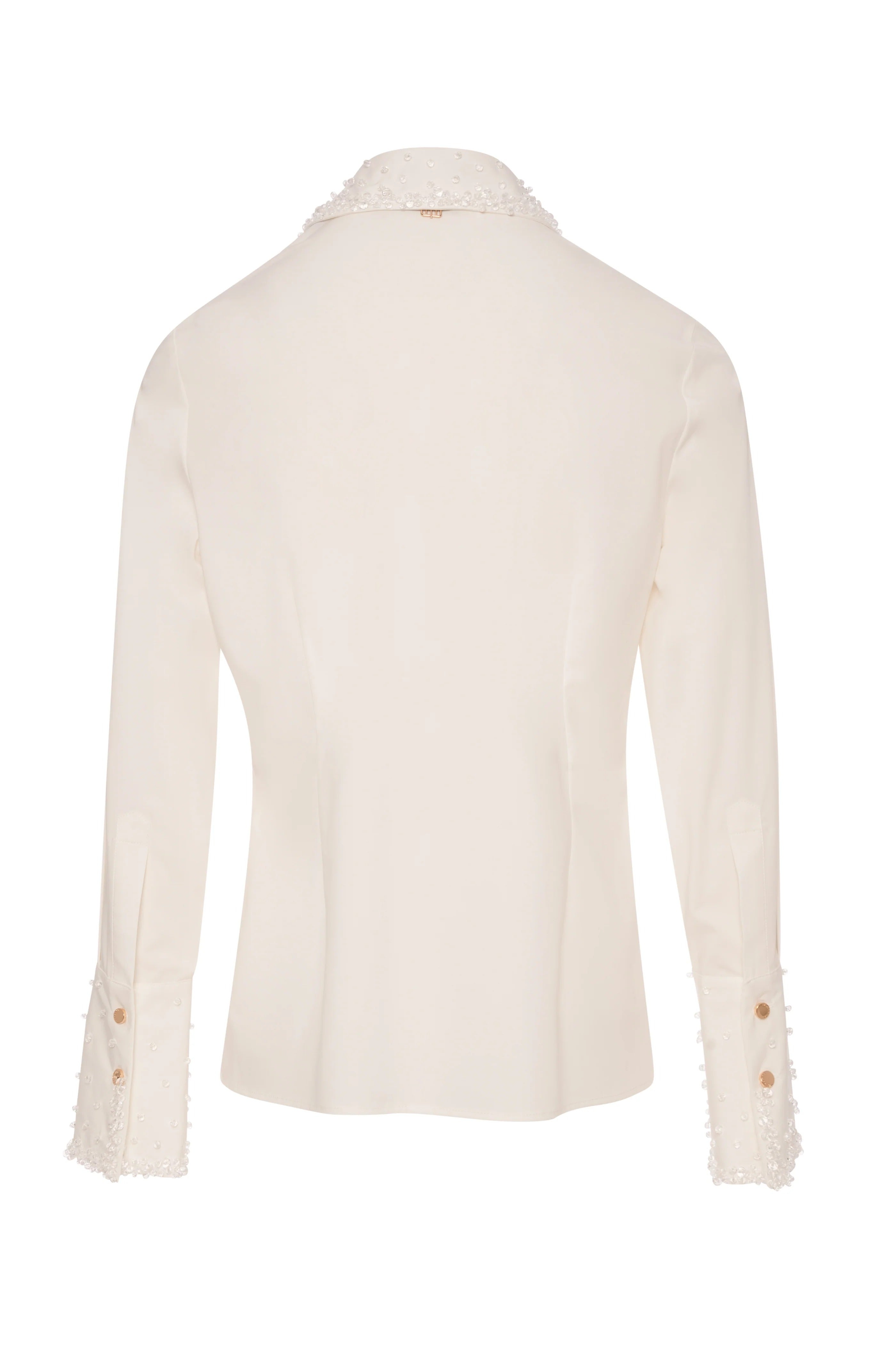 Fracomina Camicia slim con applicazioni luminose FR26WT6006W58401 108 FRACOMINA 