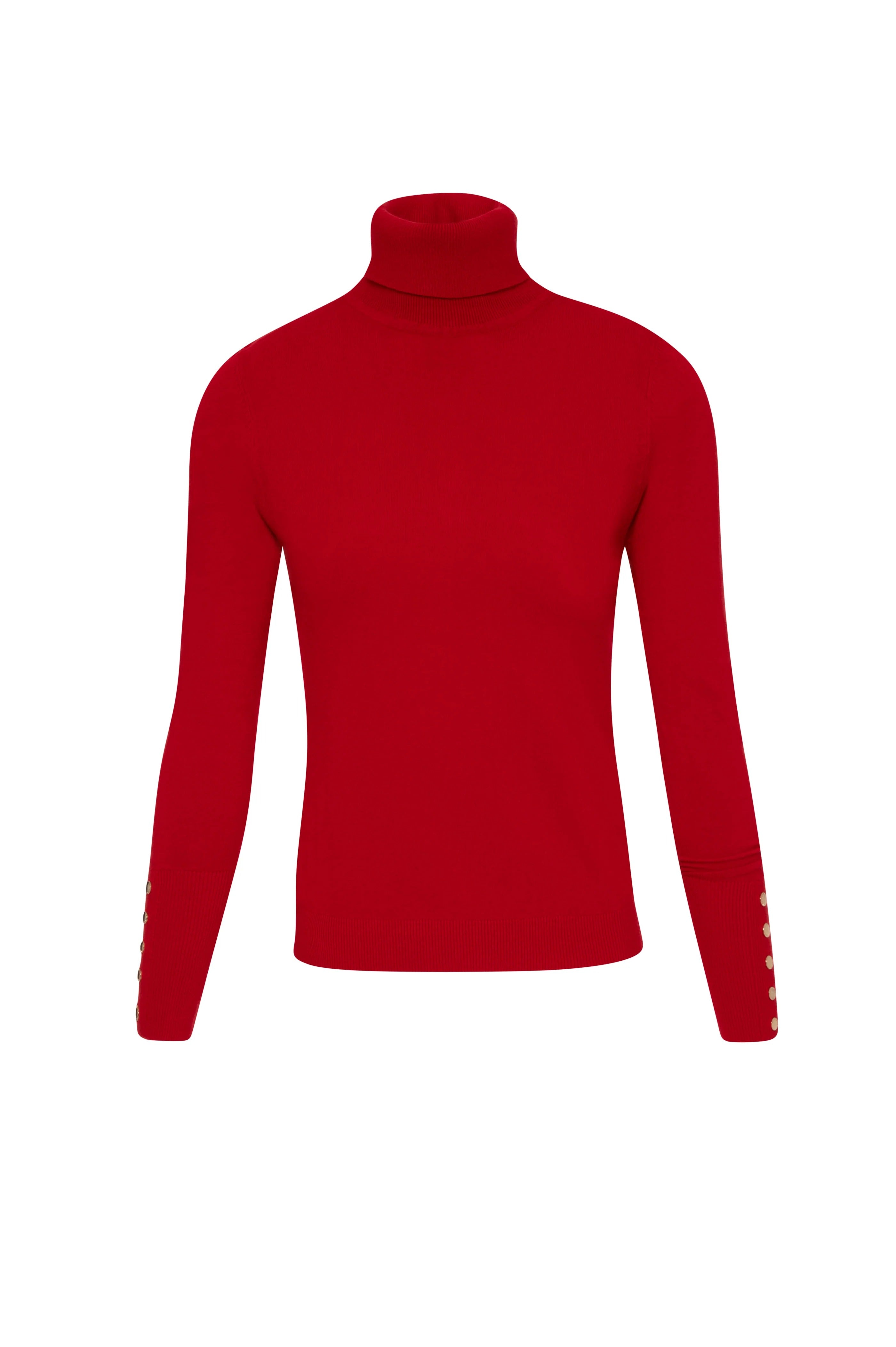 Fracomina Maglia slim con collo alto FR26WT7003K50601 234 FRACOMINA 