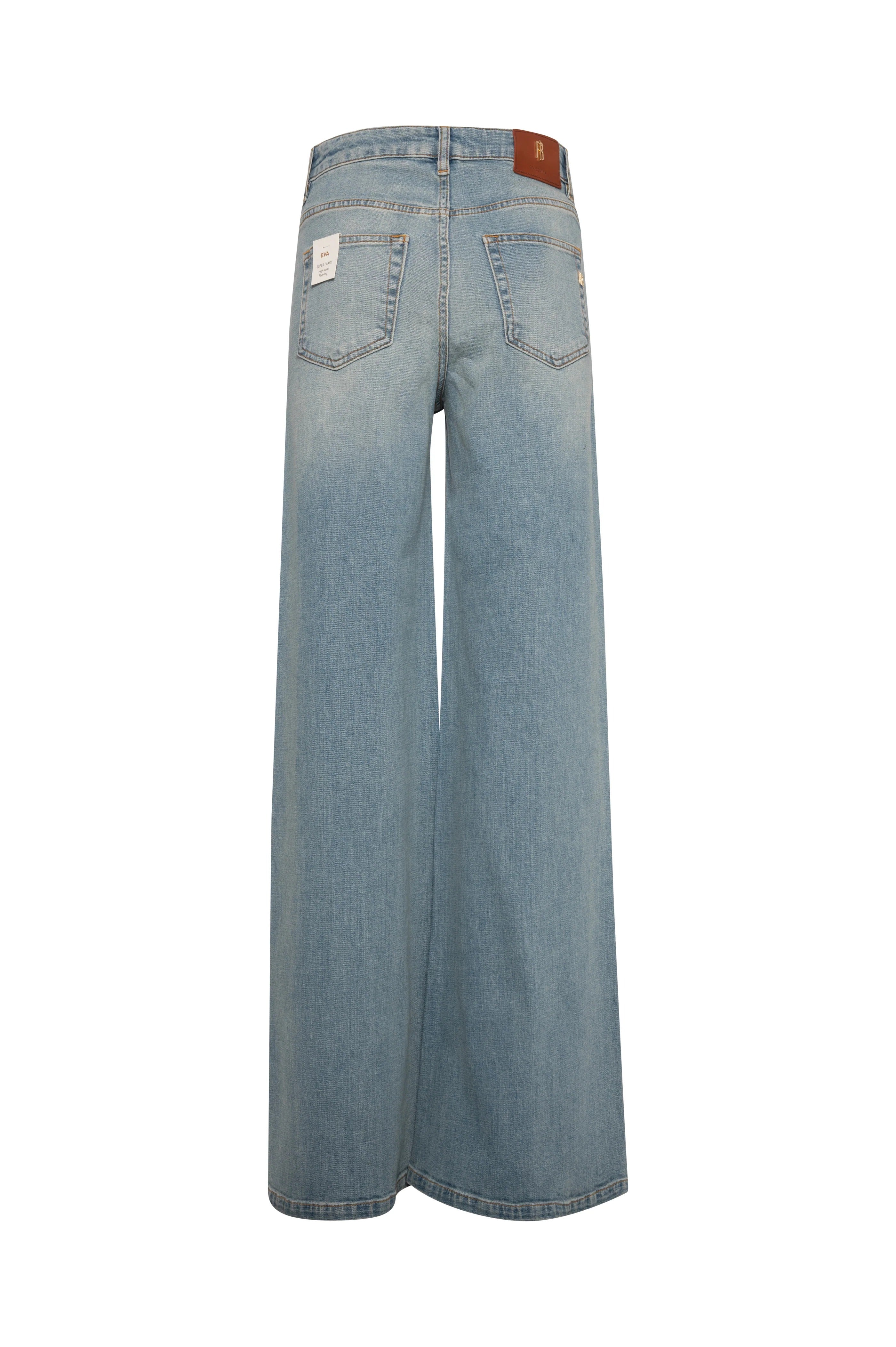 Fracomina Jeans flare in denim con lavaggio chiaro FR26WV3015D450R9 M59 FRACOMINA 