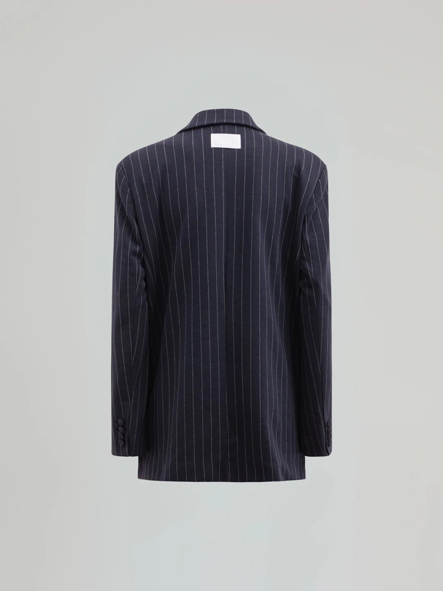 Gaelle Giacca gessata doppiopetto blu GAABW11113-TPV0001 BL07 GAELLE 