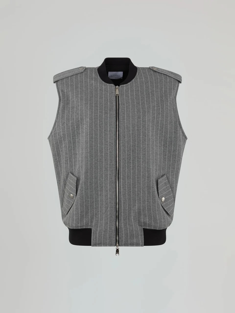 Gaelle Gilet over zippato grigio GAABW11120-TPV0001 GR00 GAELLE 