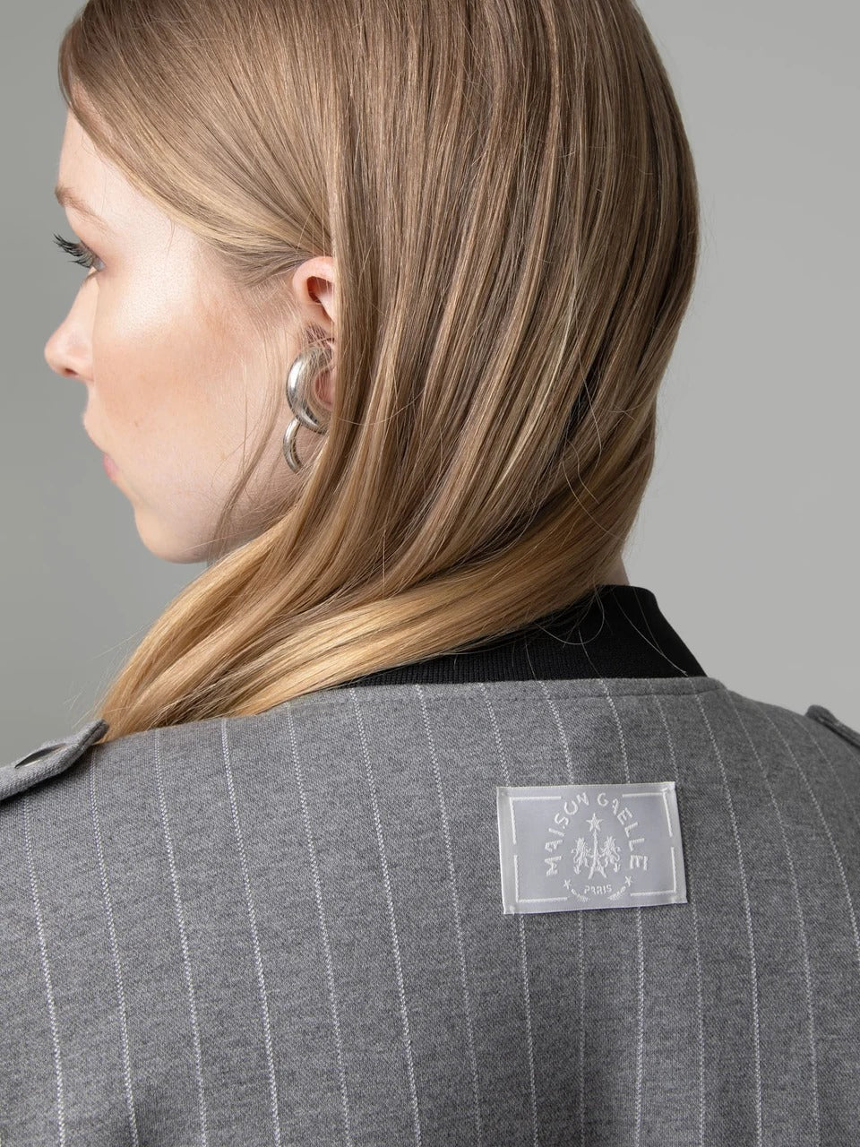 Gaelle Gilet over zippato grigio GAABW11120-TPV0001 GR00 GAELLE 