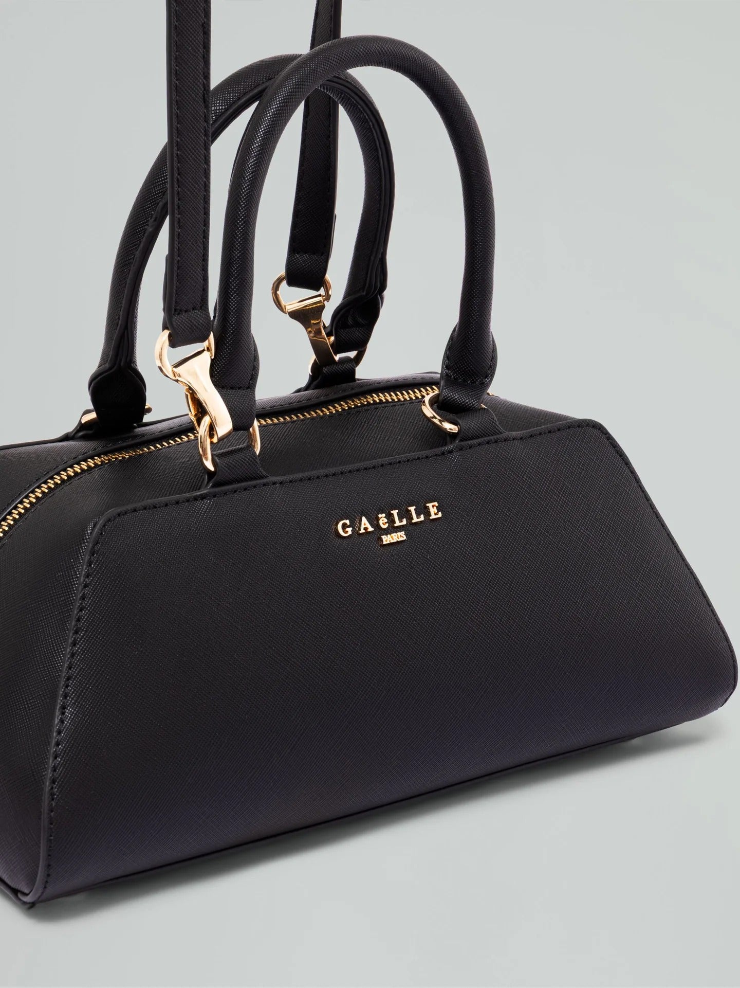 Gaelle Mini duffle essential saffiano nera GAACW03305-XPU0004 NE01 GAELLE 