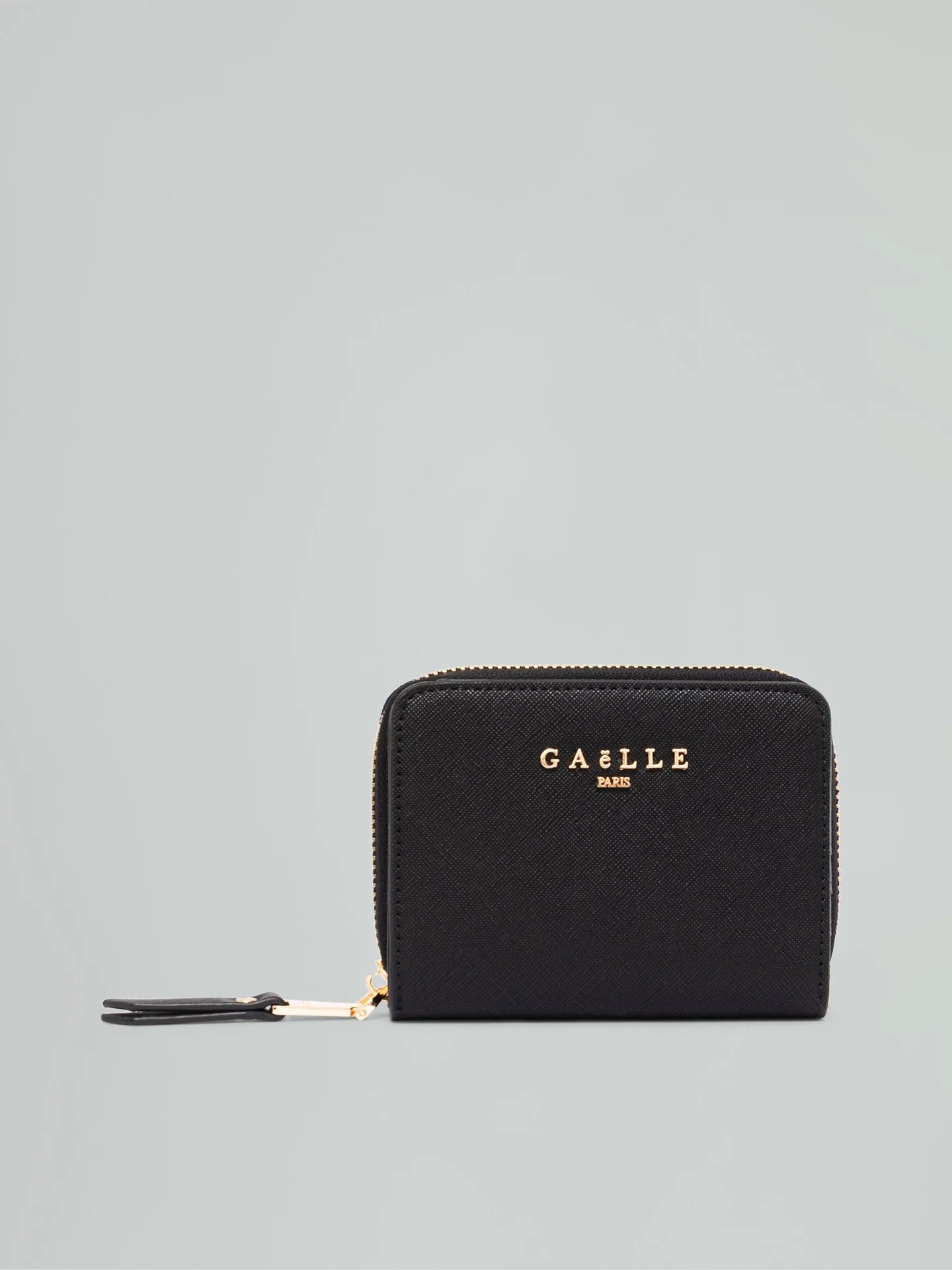 Gaelle Mini ziparound essential saffianonero GAACW03310-XPU0004 NE01 GAELLE 