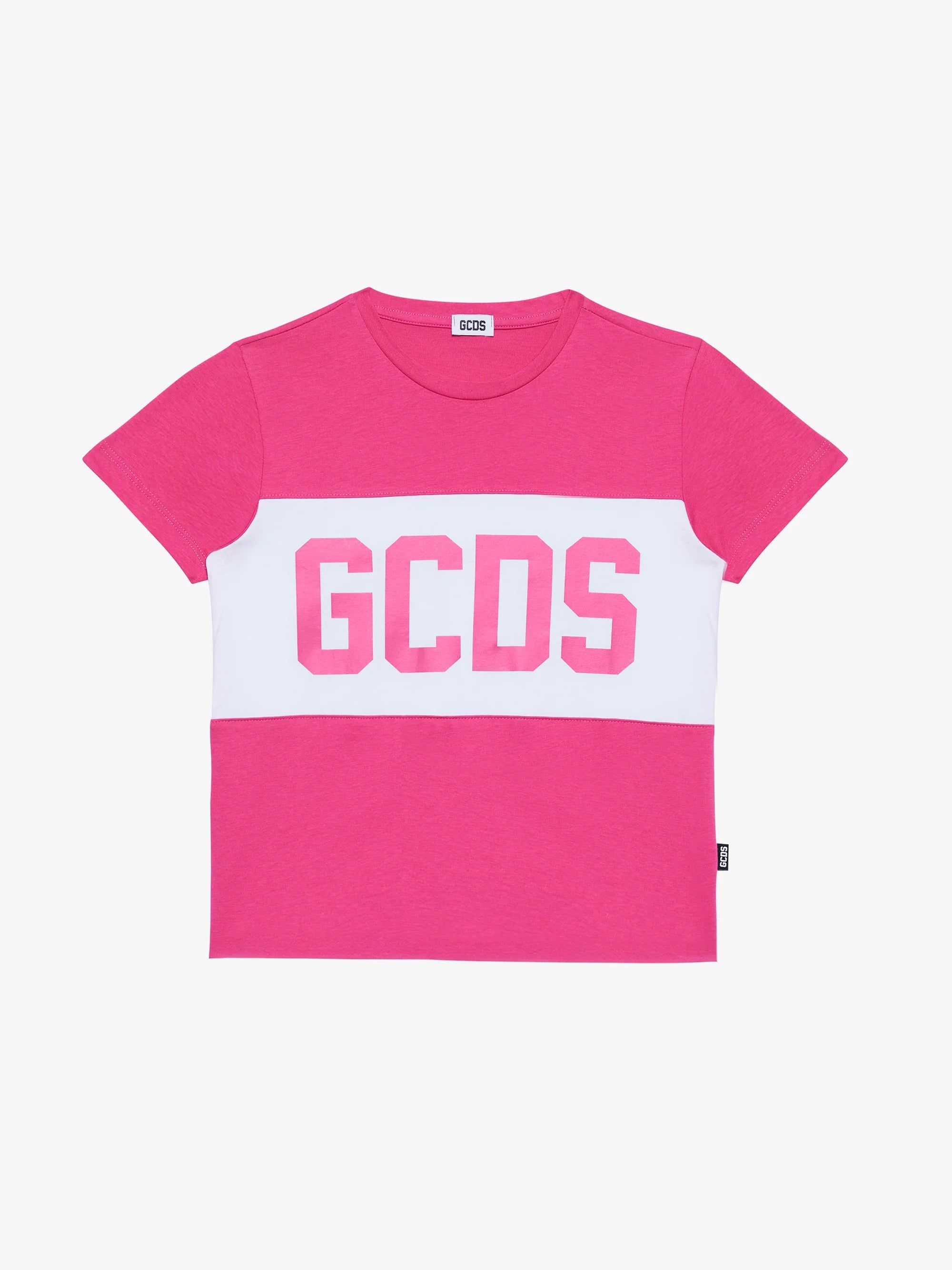 Maglietta con il logo della band Z0UJQC585J105 999P GCDS 
