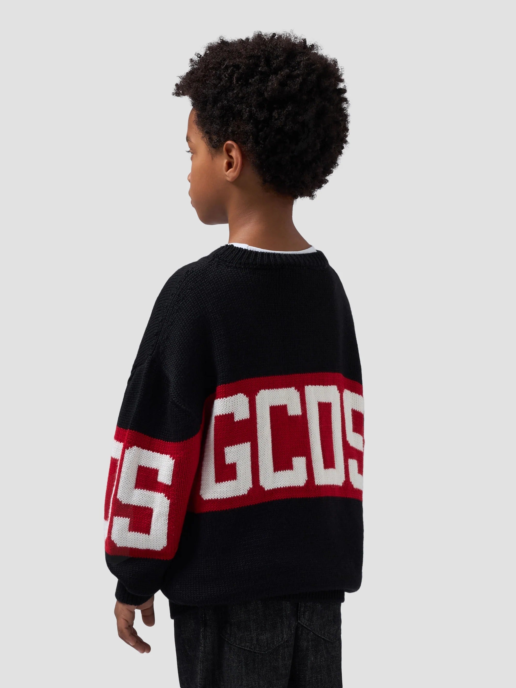 Maglione Girocollo in Maglia Z0UJQF621K347 999R GCDS 