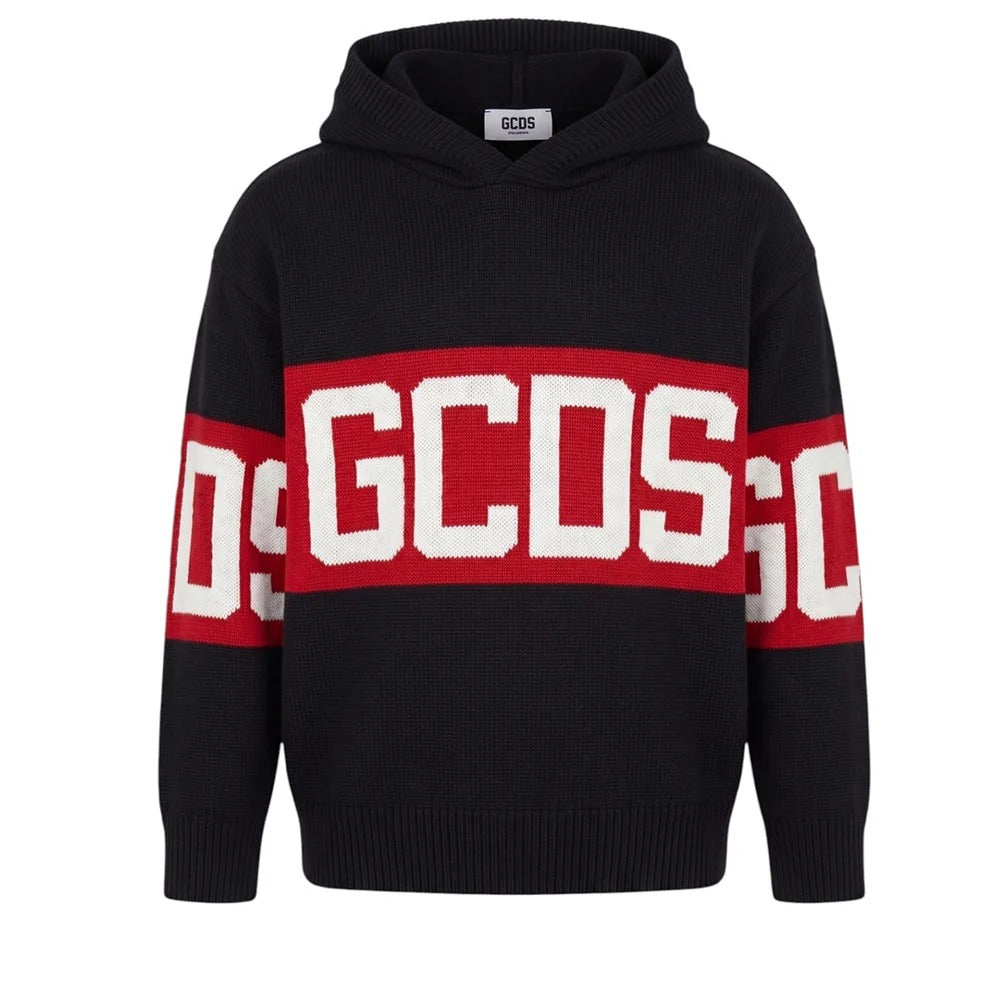 Maglione Cappuccio in Maglia Z0UJQF622K347 999R GCDS 