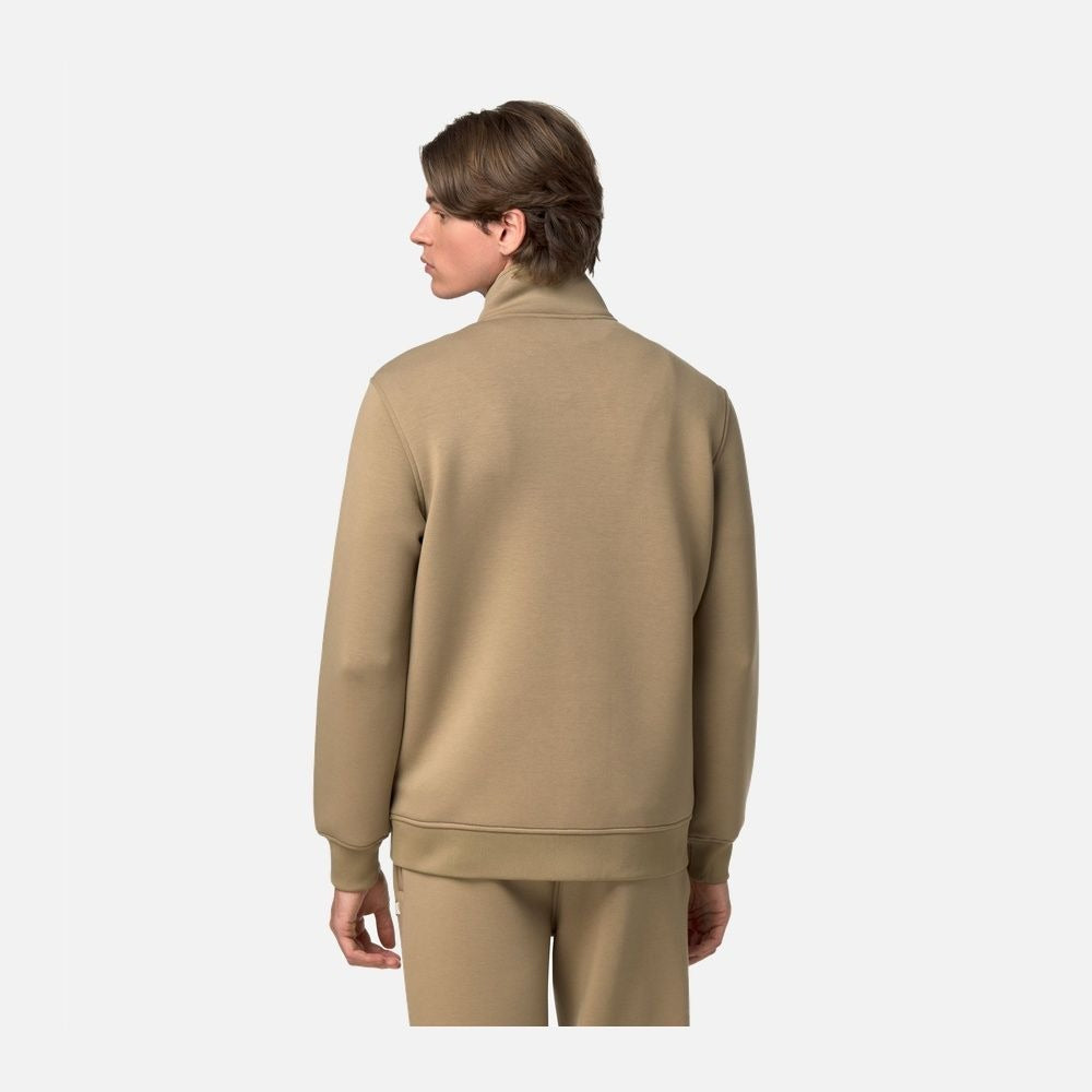 K-WAY felpa finn spacer beige khaki K2125LW 677 K-WAY 