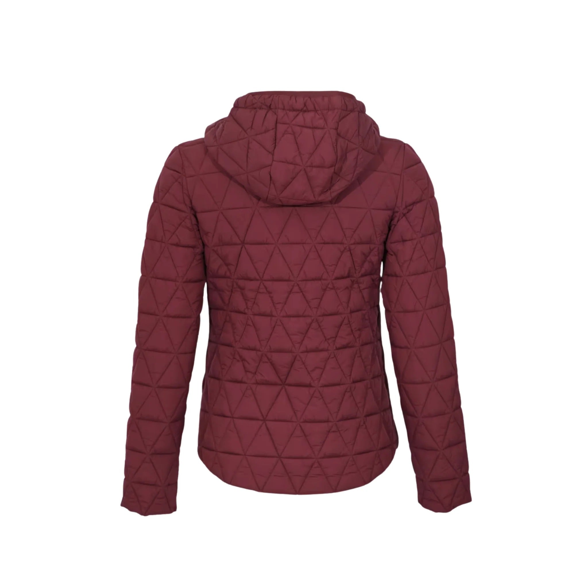 Giacca Lil Diamond Quilted Warm Violet mauve wine K2136EW 345 K-WAY 