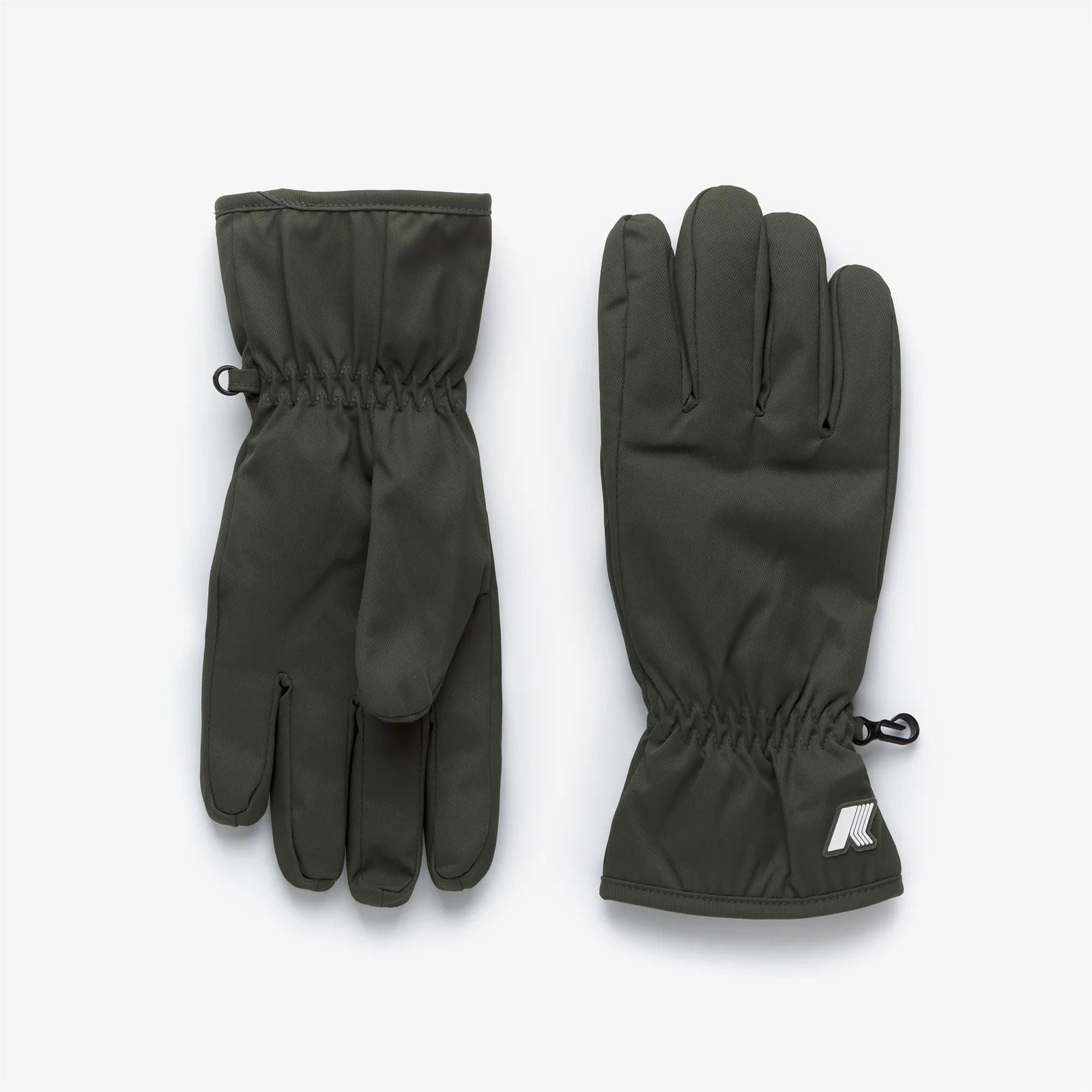 Guanti Freyr Twill Marmotta green blackish K4124IW AL7 K-WAY 