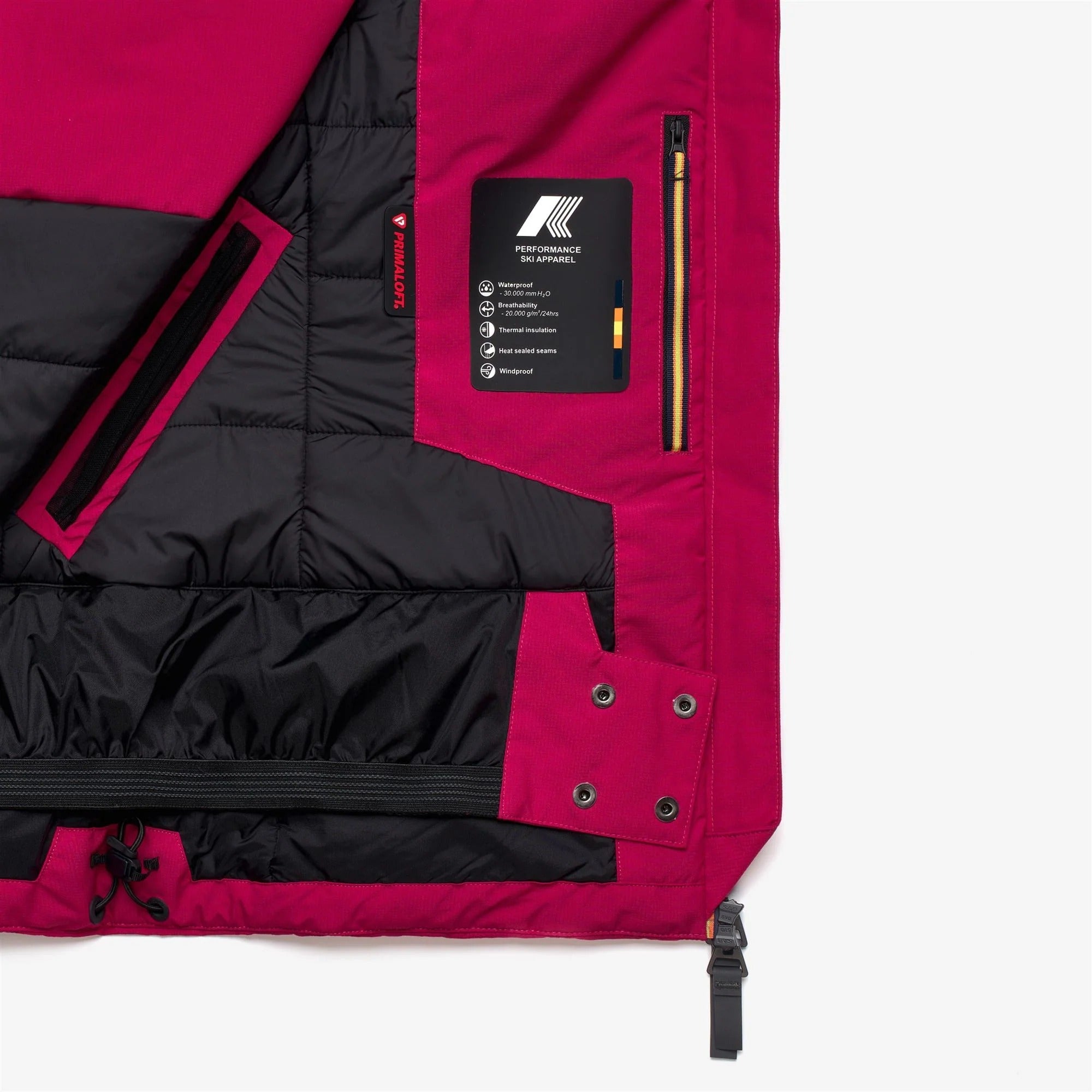 Labresse 2l ripstop Red Cerise K4133IW X6R K-WAY 