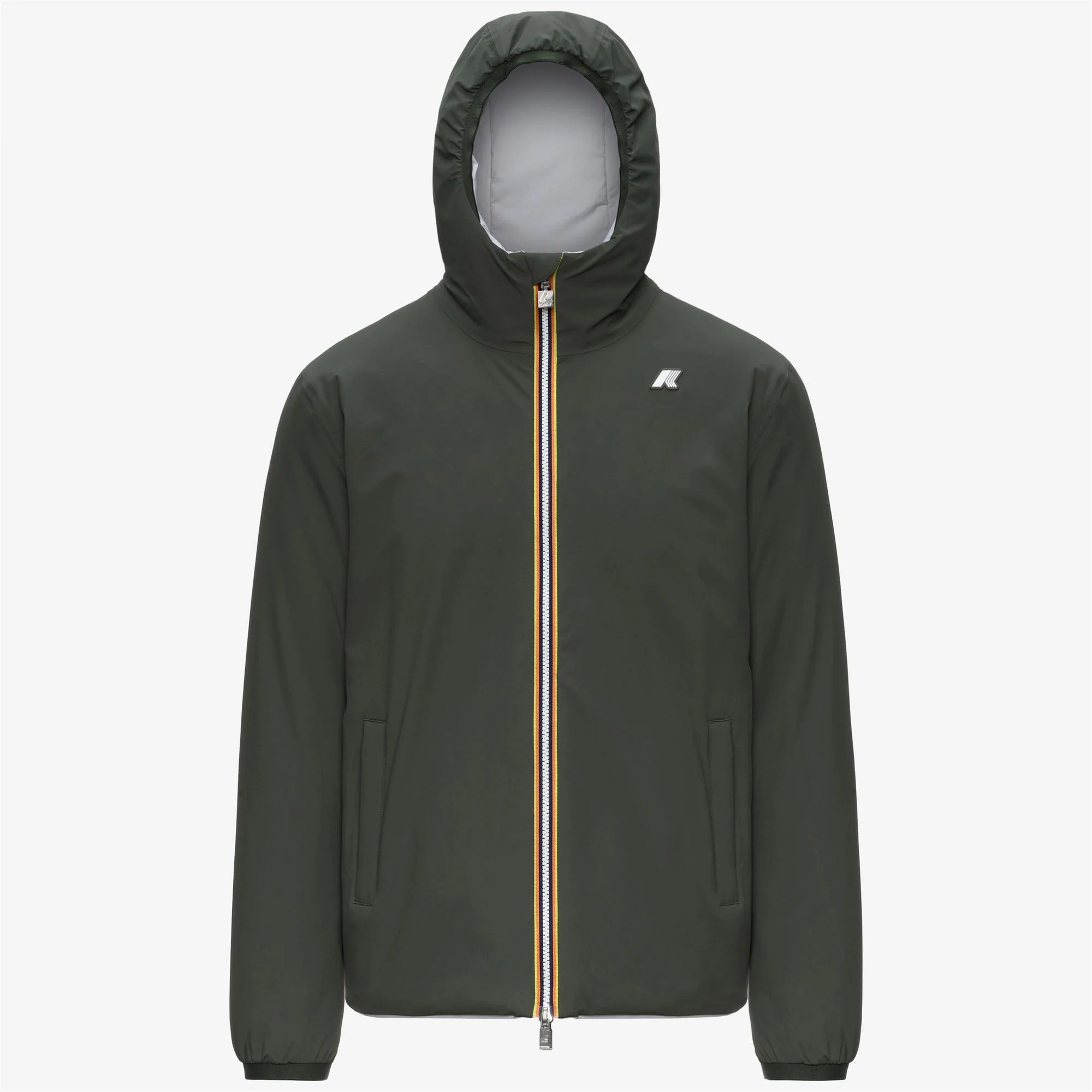 Giacca Jack St Warm Double Green blackish-grey ash K6128VW DD5 K-WAY 
