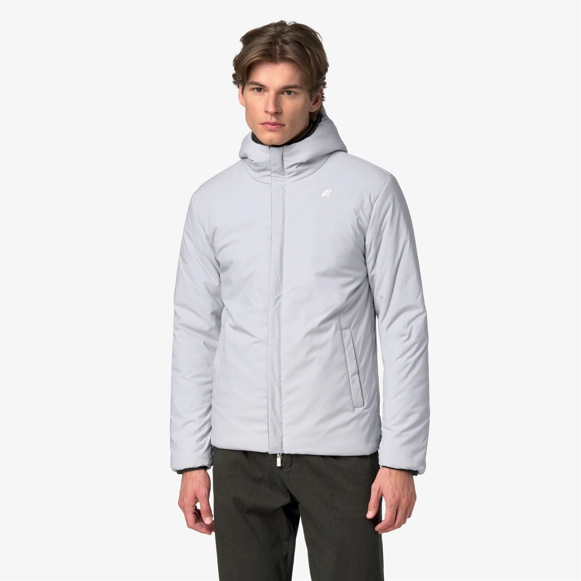 Giacca Jack St Warm Double Green blackish-grey ash K6128VW DD5 K-WAY 