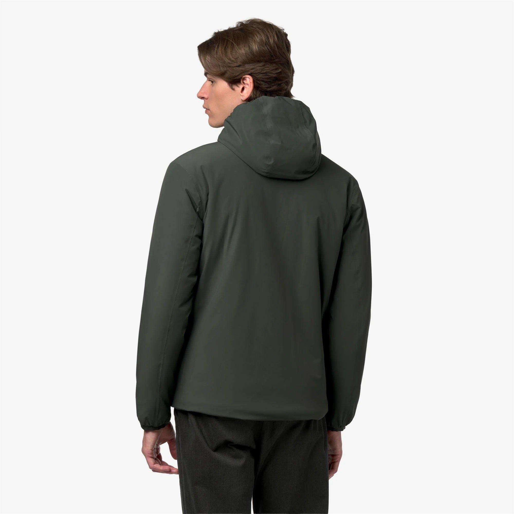 Giacca Jack St Warm Double Green blackish-grey ash K6128VW DD5 K-WAY 
