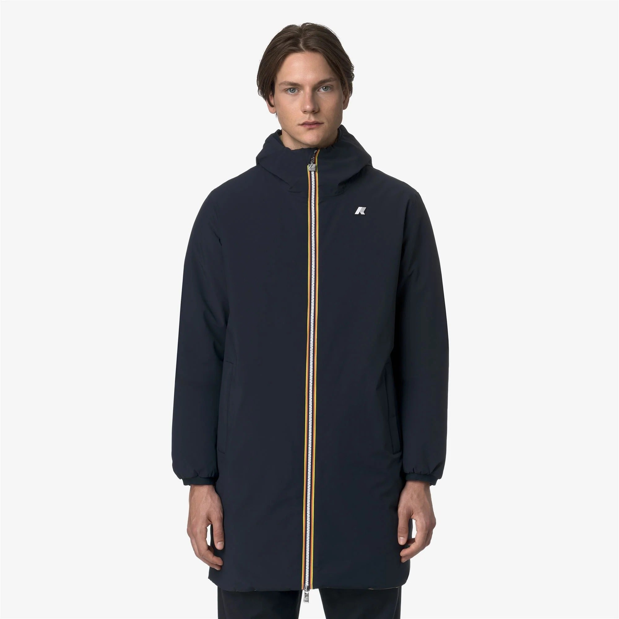 Giacca Jacob St Warm Double Blue depth-beige khaki K6128WW D0V K-WAY 