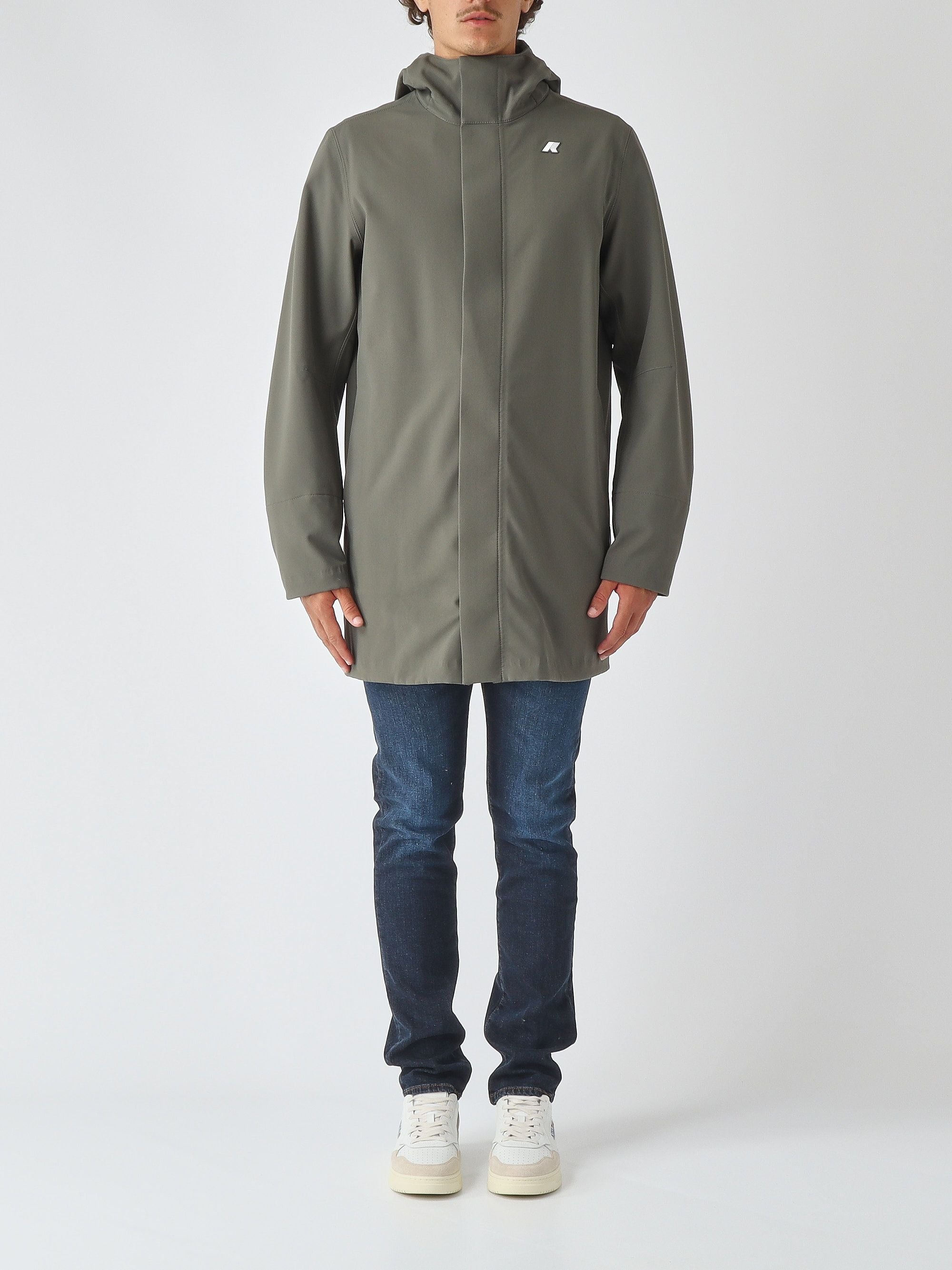 Giacca Marlyn Bonded Green Blackish K7126UW AF0 K-WAY 