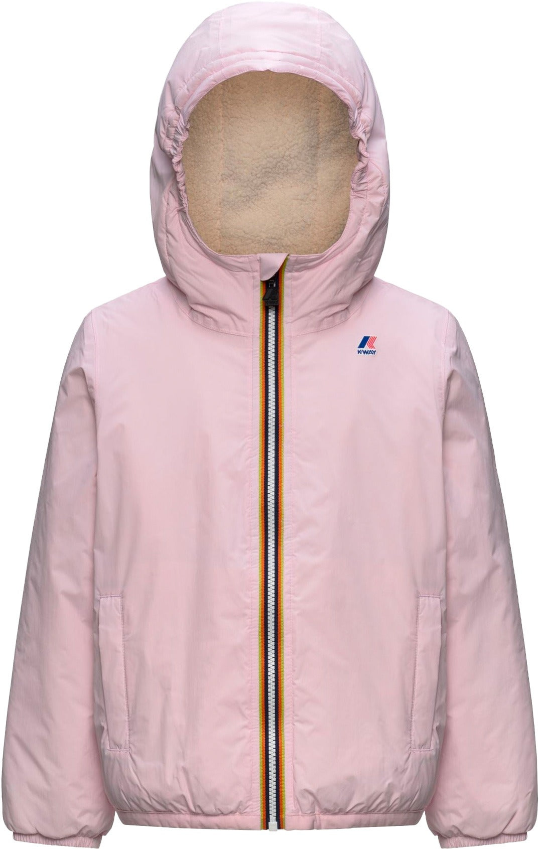 Giacca E. Le Vrai 4.0 Claudine Orsetto Pink sallow K7142RW W4U K-WAY 
