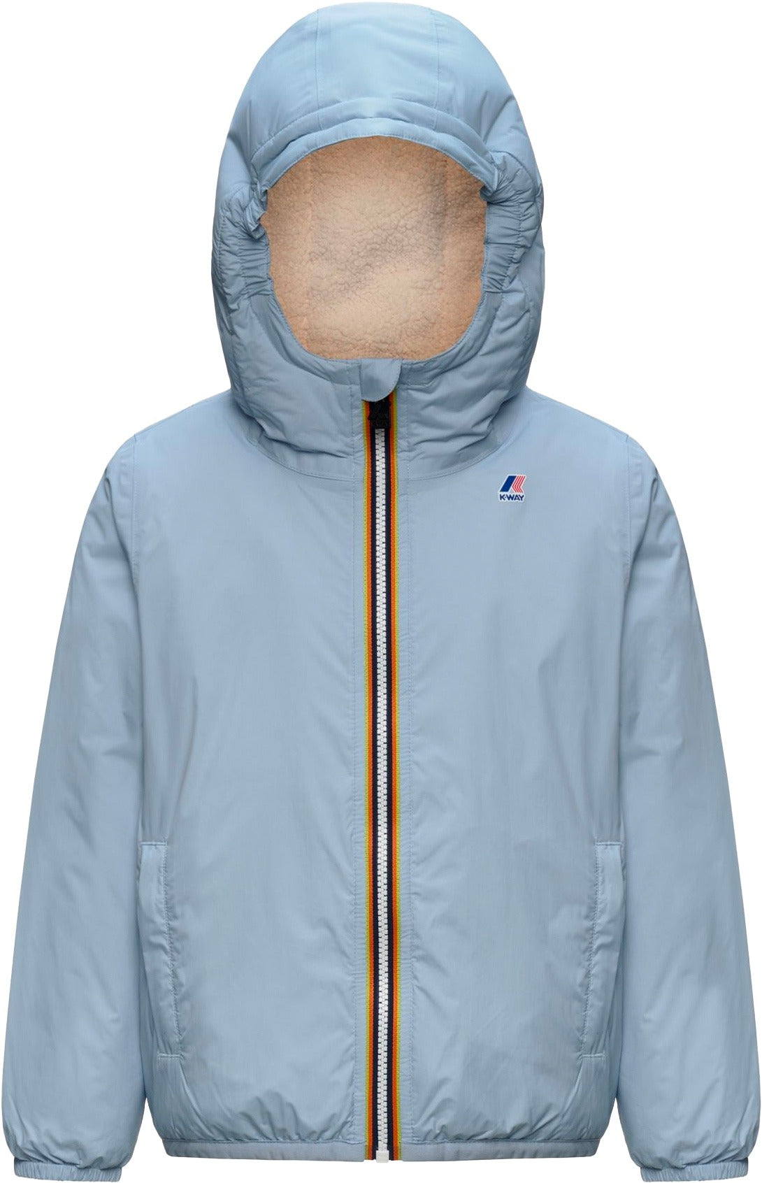 Giacca E. Le Vrai 4.0 Claudine Orsetto Blue Sub K7142RW XWK K-WAY 