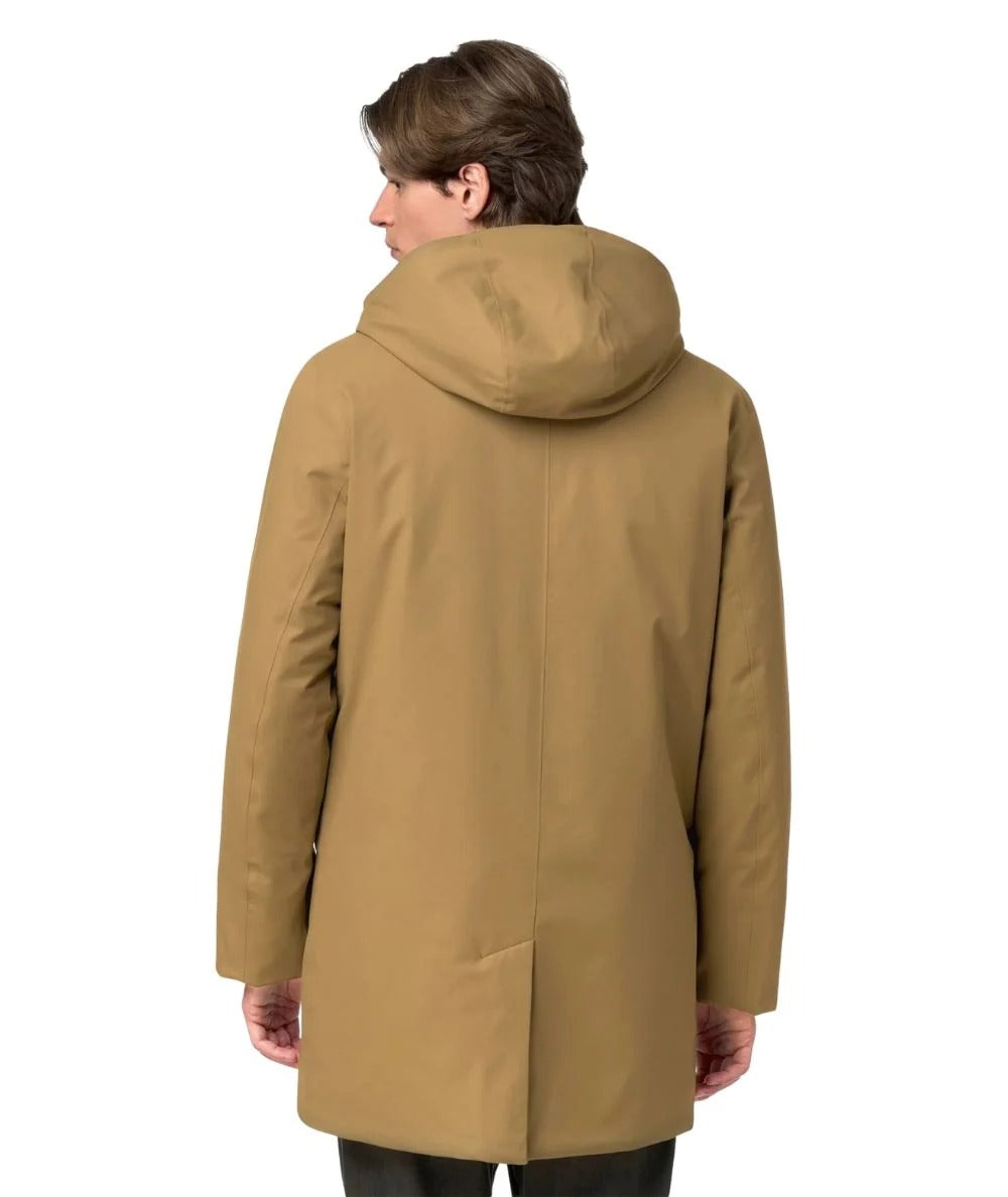 Giacca Jarno Twill Marmotta beige khaki-gray warm K8133FW D0S K-WAY 