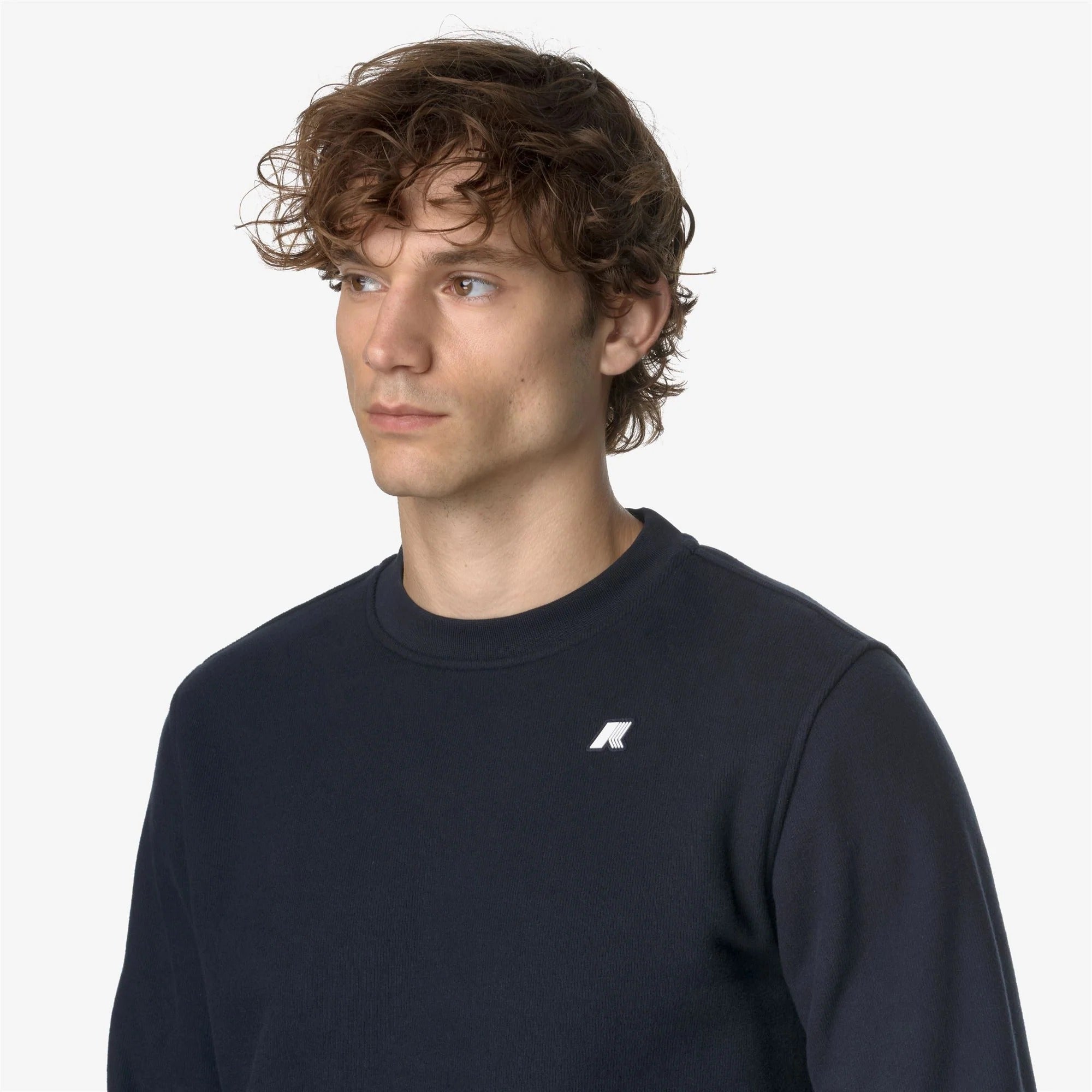Felpa Baptiste Heavy Fleece Blue Depth K8133GW K89 K-WAY 