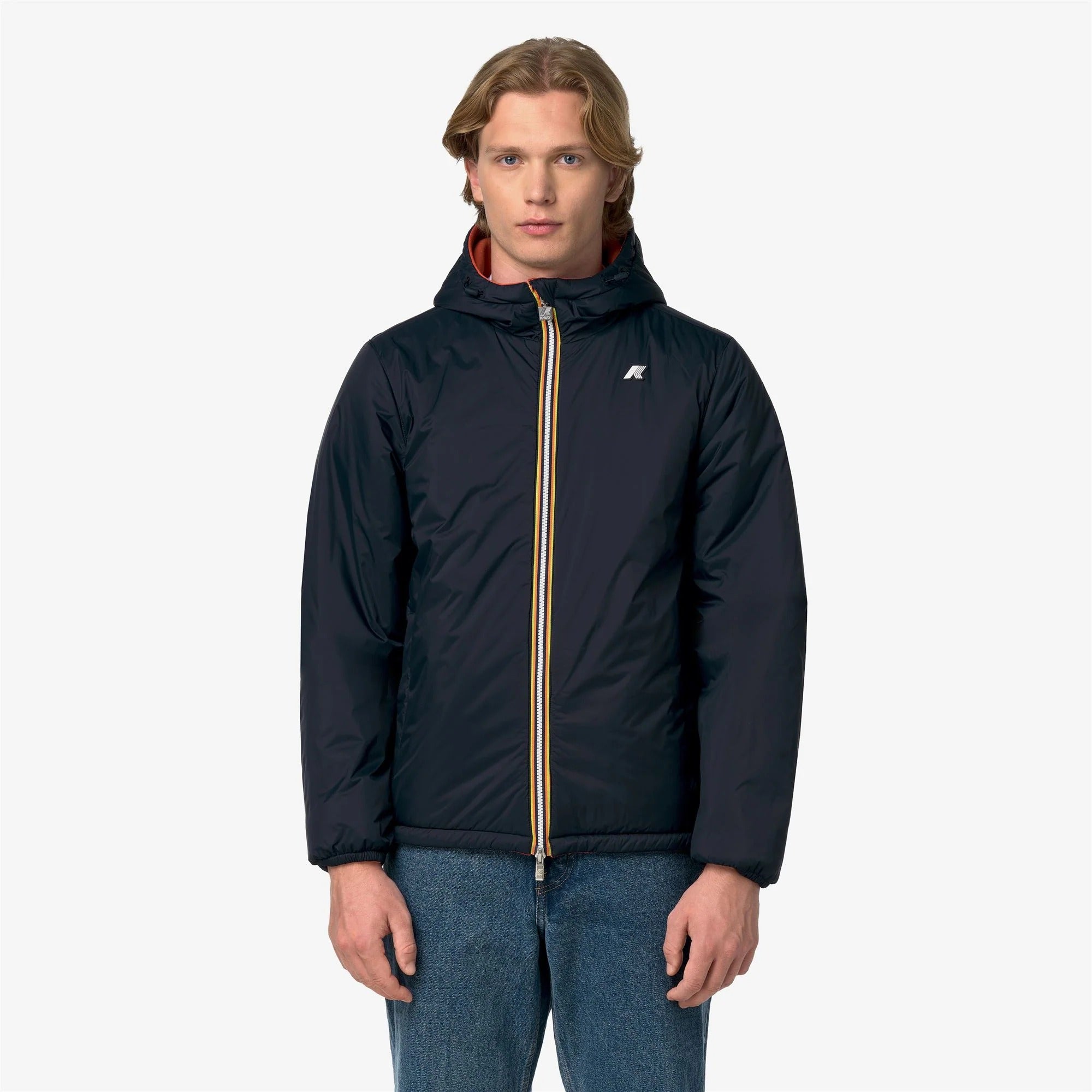 Giacca Jack Spacer Nylon Double Orange brownish-blue depth K8142YW D0B K-WAY 