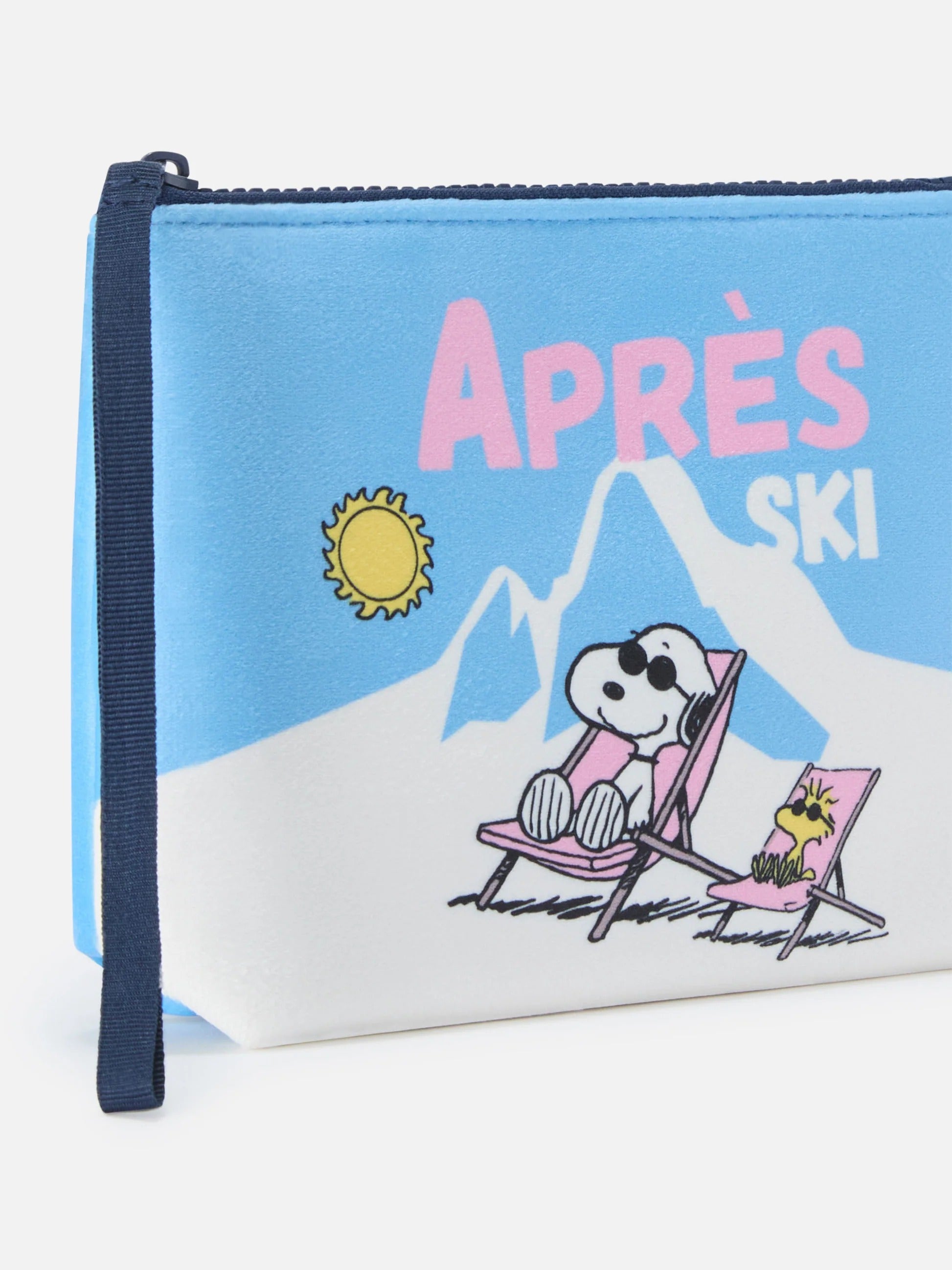 Pochette Aline panna con stampa Snoopy | Special edition ALI0002 01288M MC2 SAINT BARTH 