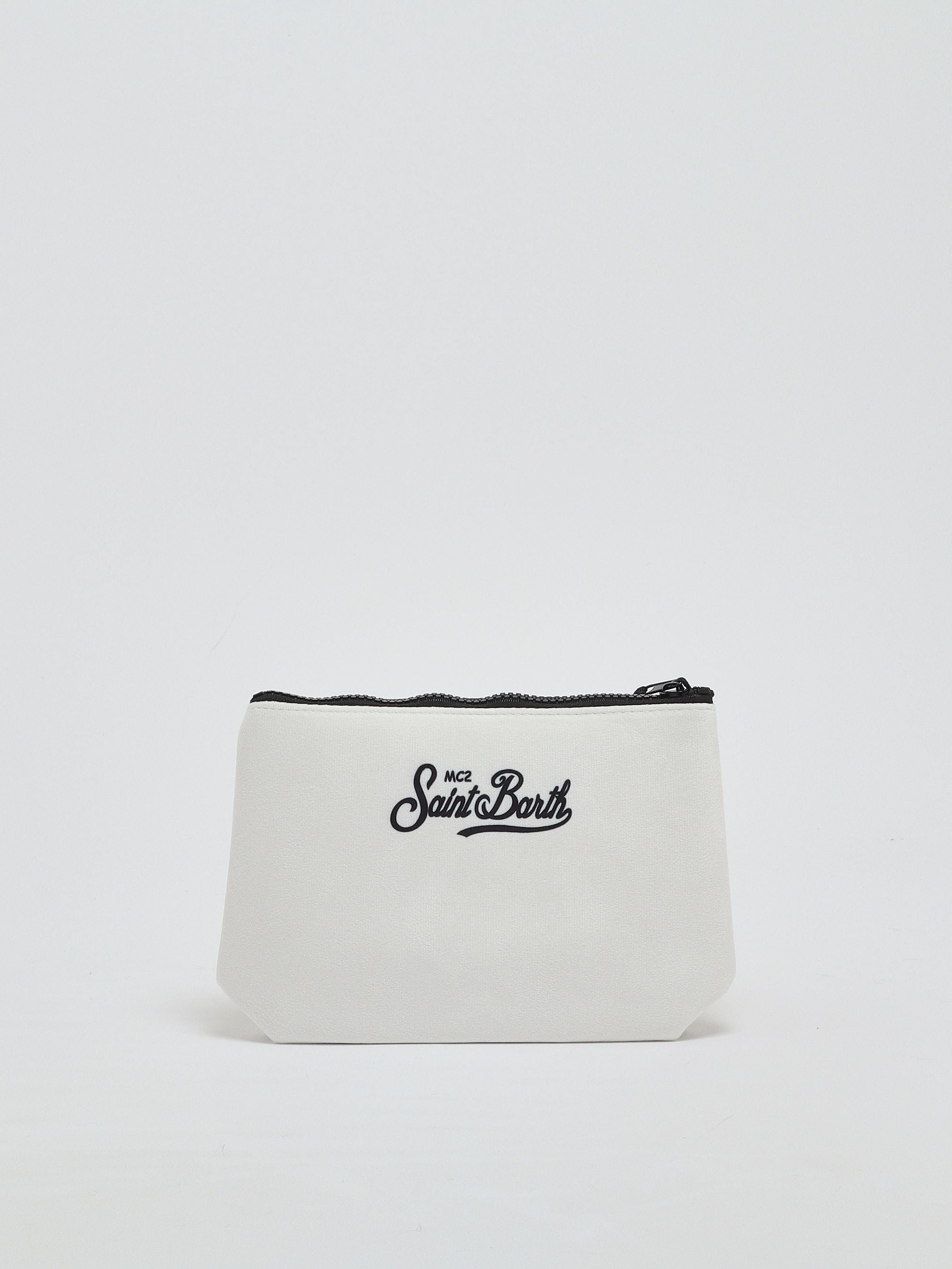 Pochette Aline panna con stampa Snoopy | Special edition ALI0002 01867M MC2 SAINT BARTH 