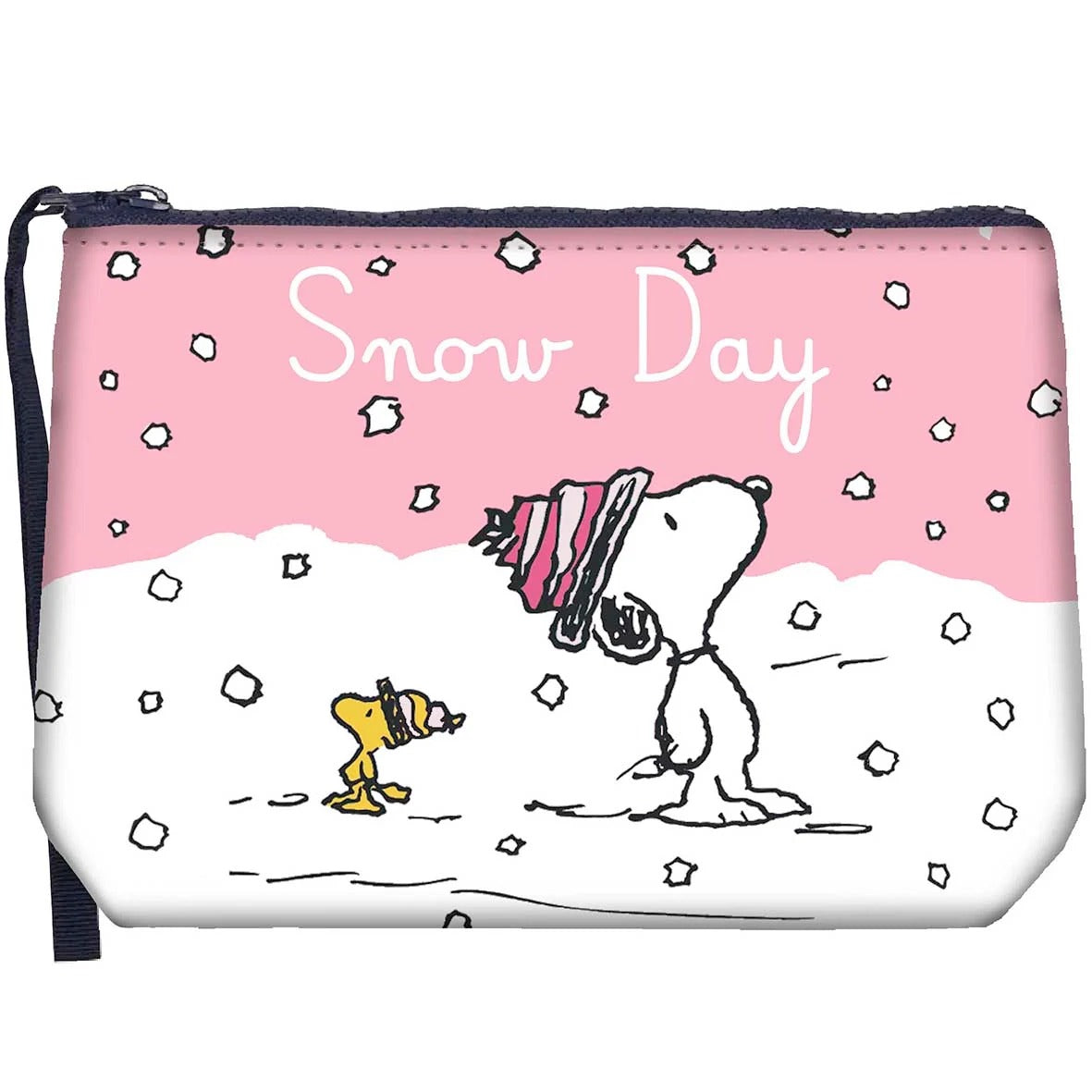 Pochette Aline rosa  con stampa Snoopy | Special edition ALI0002 02585M MC2 SAINT BARTH 