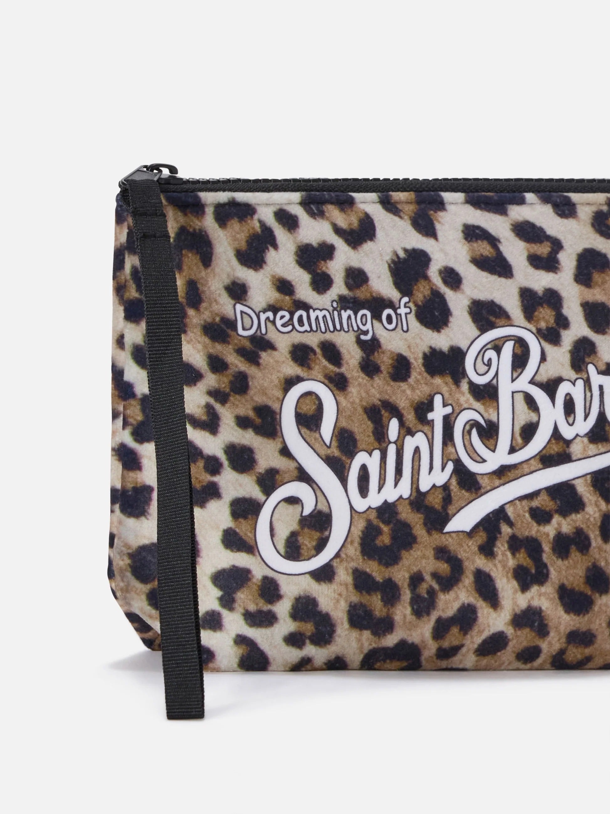 Pochette Aline con stampa leopardo ALI0002 02624M MC2 SAINT BARTH 