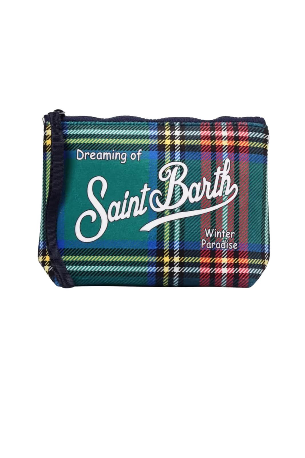 MC2 Saint Barth Pochette Donna Aline Tartan ALI0002 02651M MC2 SAINT BARTH 