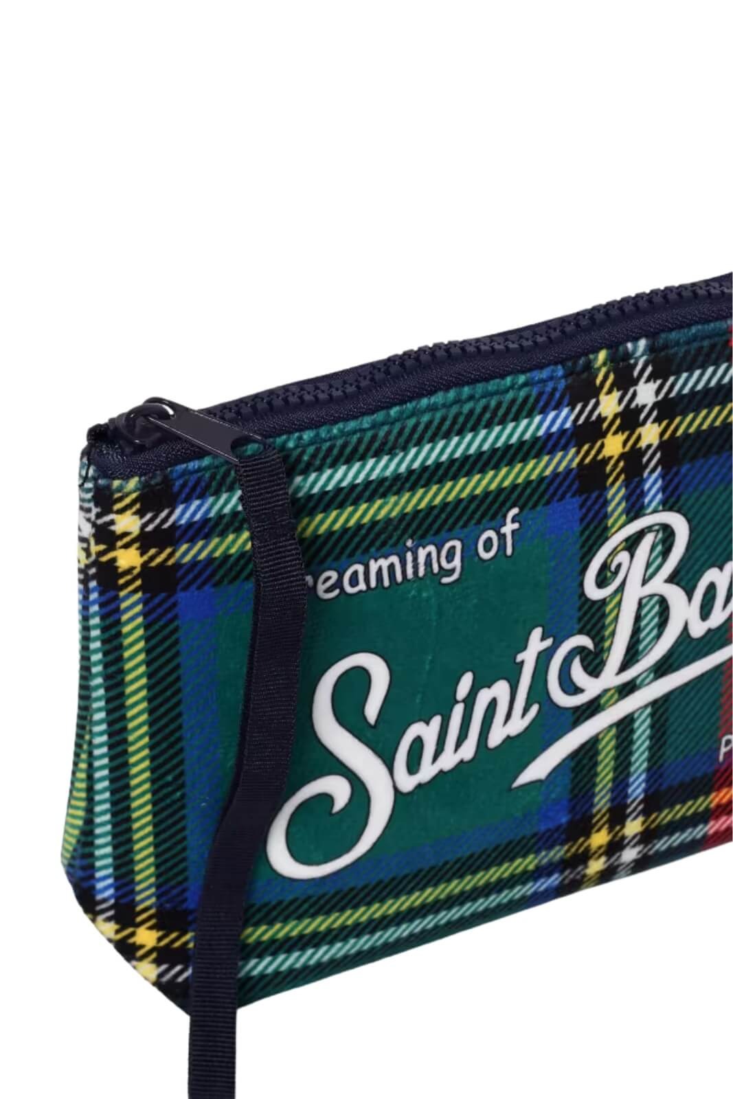 MC2 Saint Barth Pochette Donna Aline Tartan ALI0002 02651M MC2 SAINT BARTH 