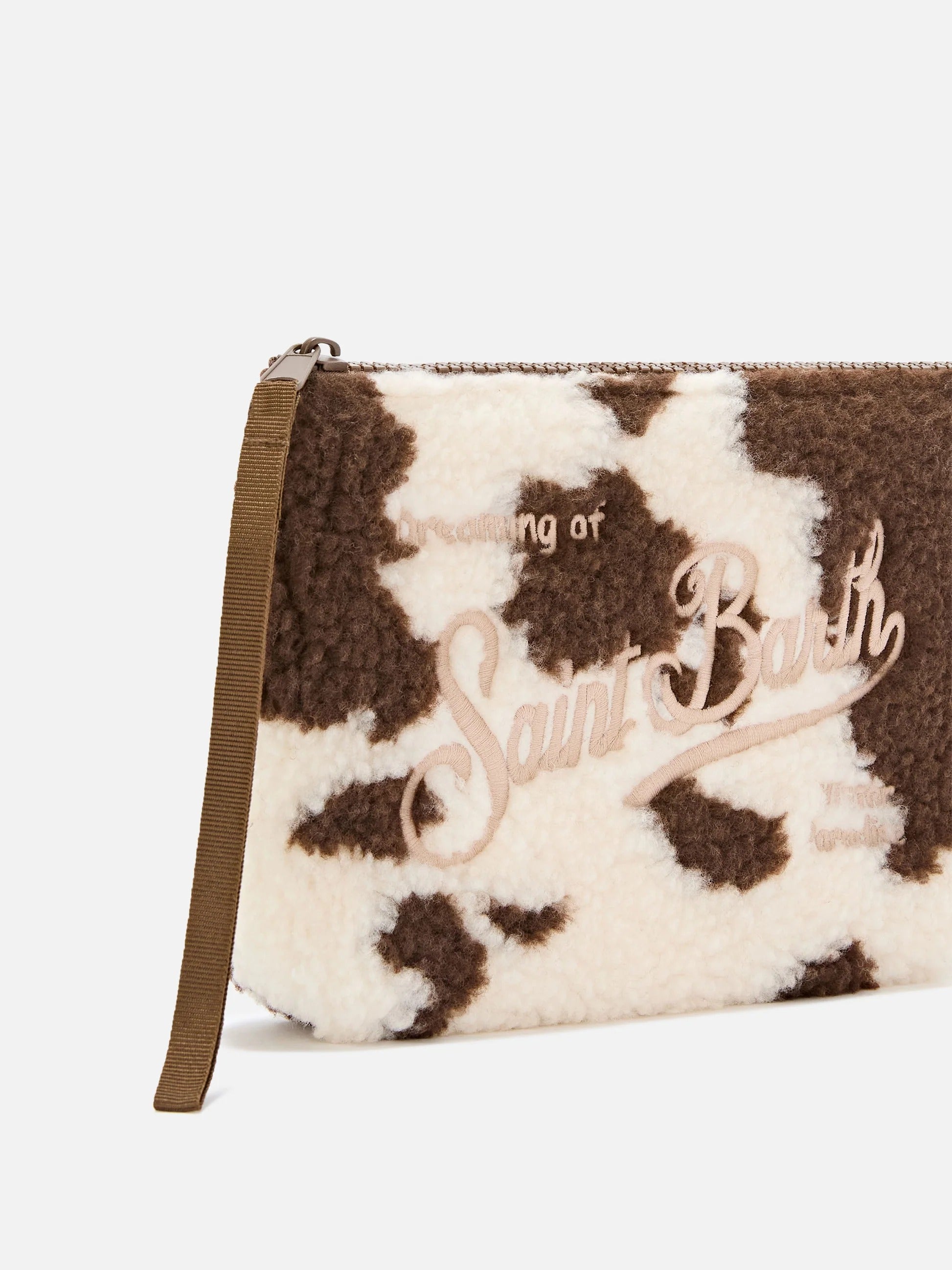 Pochette donna Aline Teddy  cow skin ALI0023 01973M MC2 SAINT BARTH 