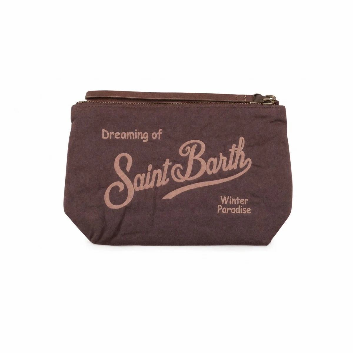 Pochette Aline Wax Marrone ALI0058 00128M MC2 SAINT BARTH 