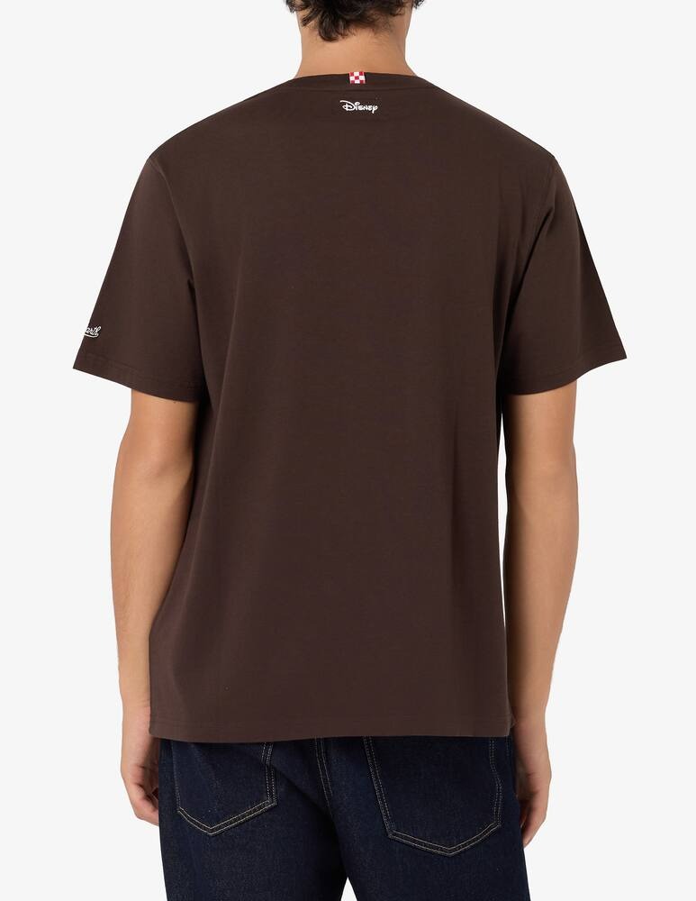 T-shirt Arnott classic marrone family sponsor ARN0001 03336M MC2 SAINT BARTH 
