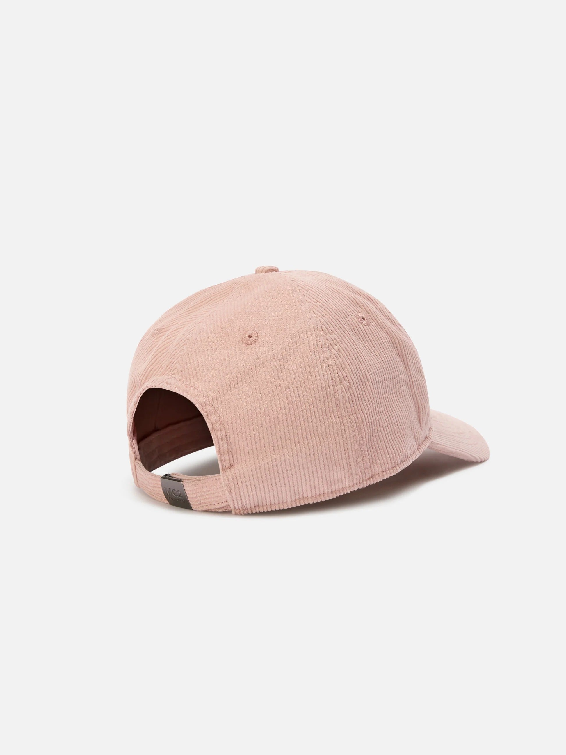 Cappello Baseball rosa in velluto a coste con ricamo logo BASB0025 00135M MC2 SAINT BARTH 
