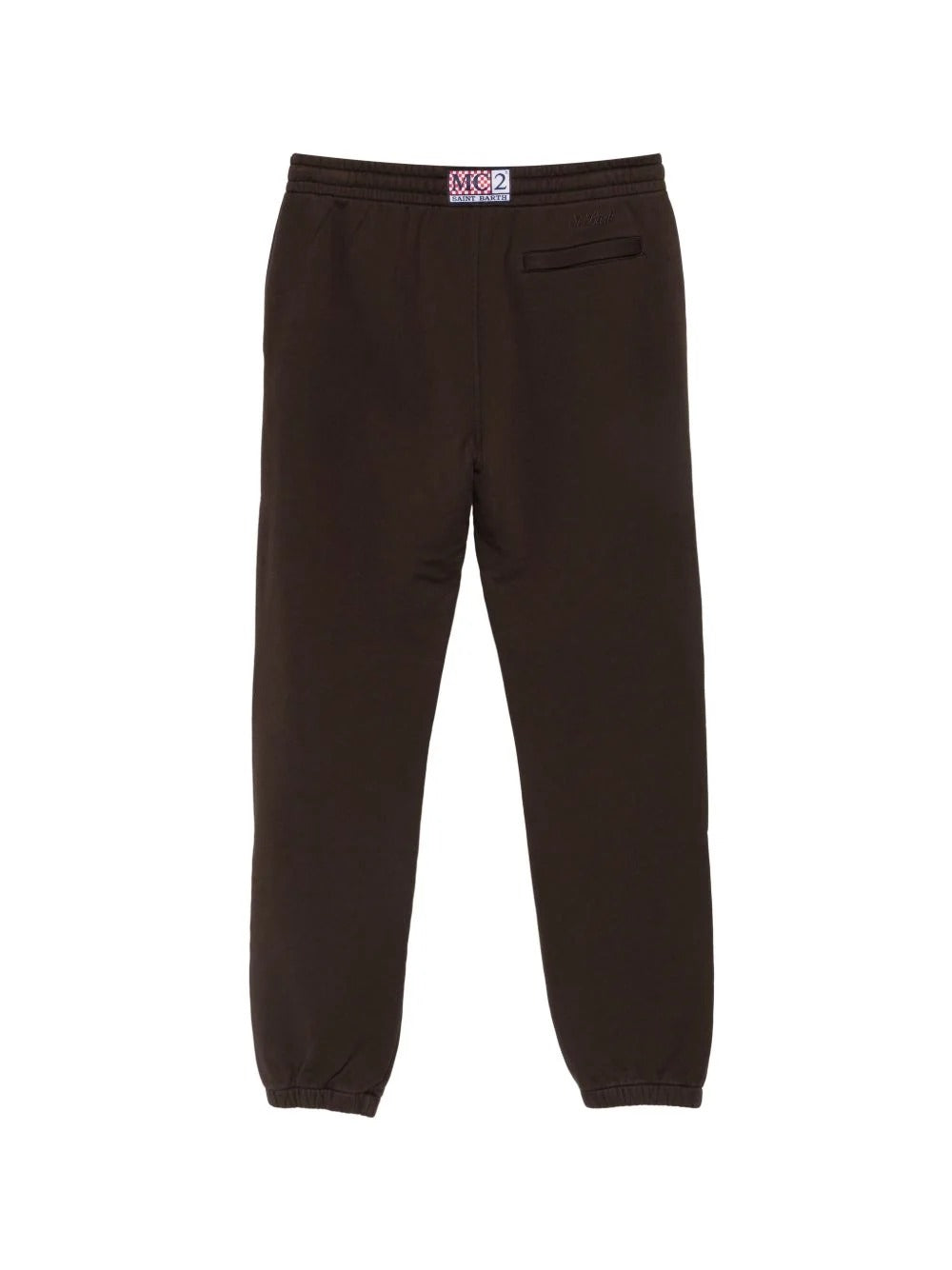 Pantaloni di tuta in cotone marrone bolt wn raw BOLT017 00022M MC2 SAINT BARTH 