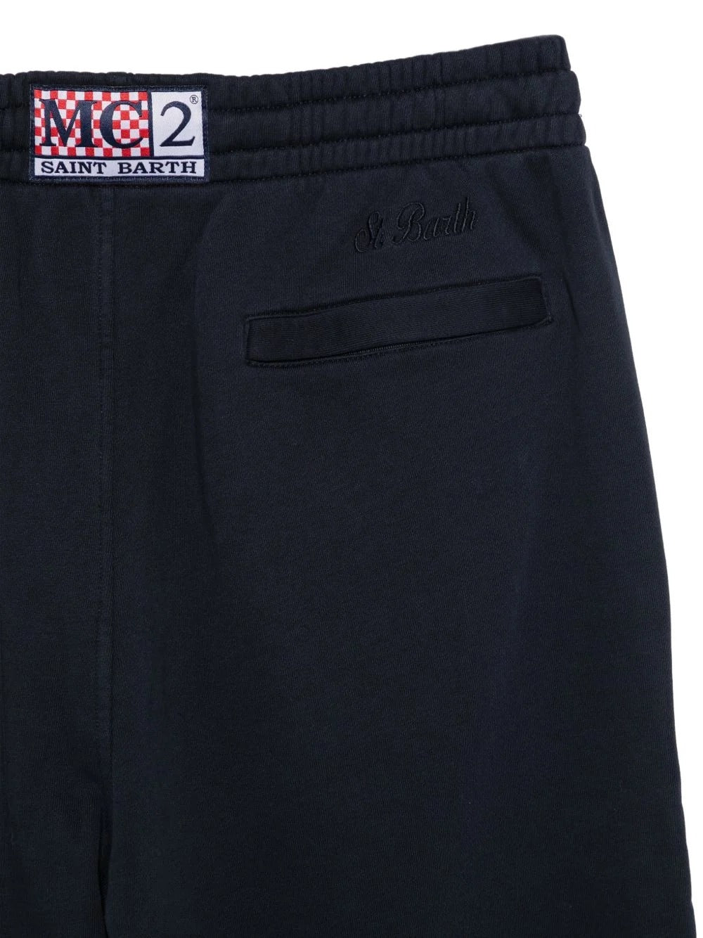 bolt wn raw Pantaloni di tuta in cotone blue navy bolt wn raw BOLT017 00029M MC2 SAINT BARTH 