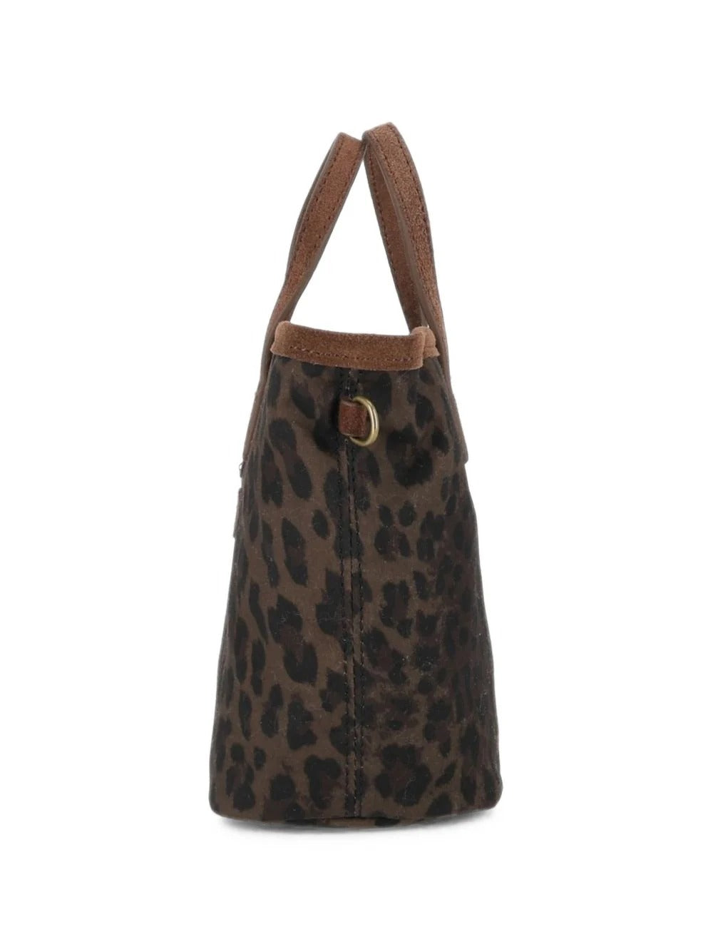 Borsa "City bag Mini" Saint Barth marrone leopardata CBMIN001 00019M MC2 SAINT BARTH 