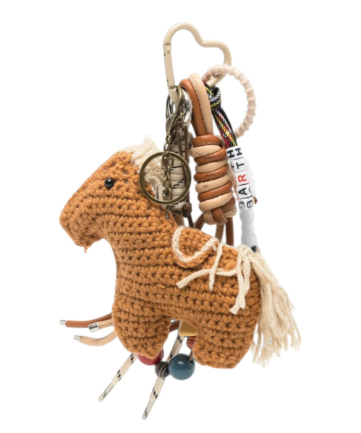 Portachiavi MC2 Saint Barth cavallo crochet con perline FUNC001 02161M MC2 SAINT BARTH 