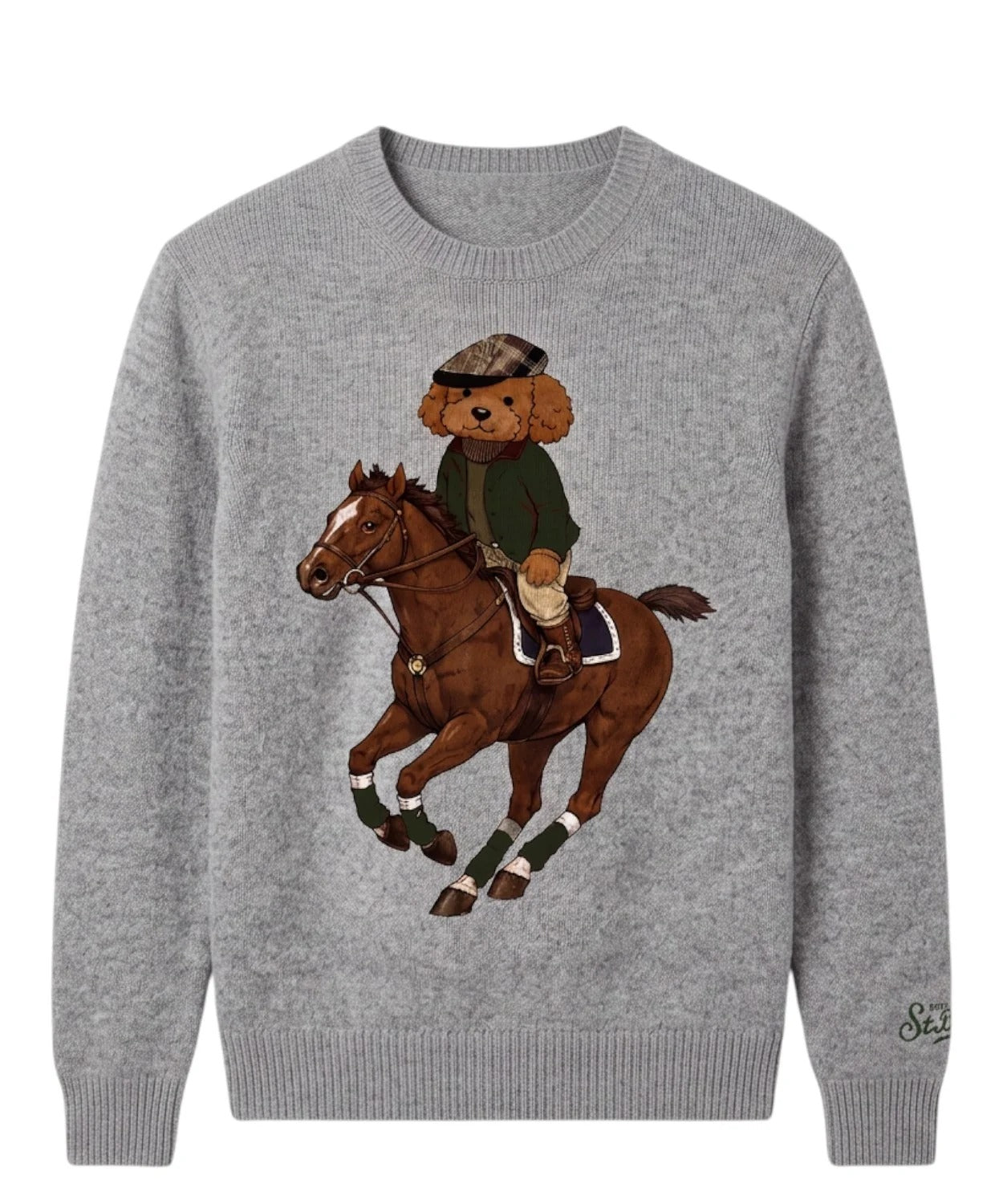 HER000101006M-Horse poodle 15m patch HER0001 01006M MC2 SAINT BARTH 
