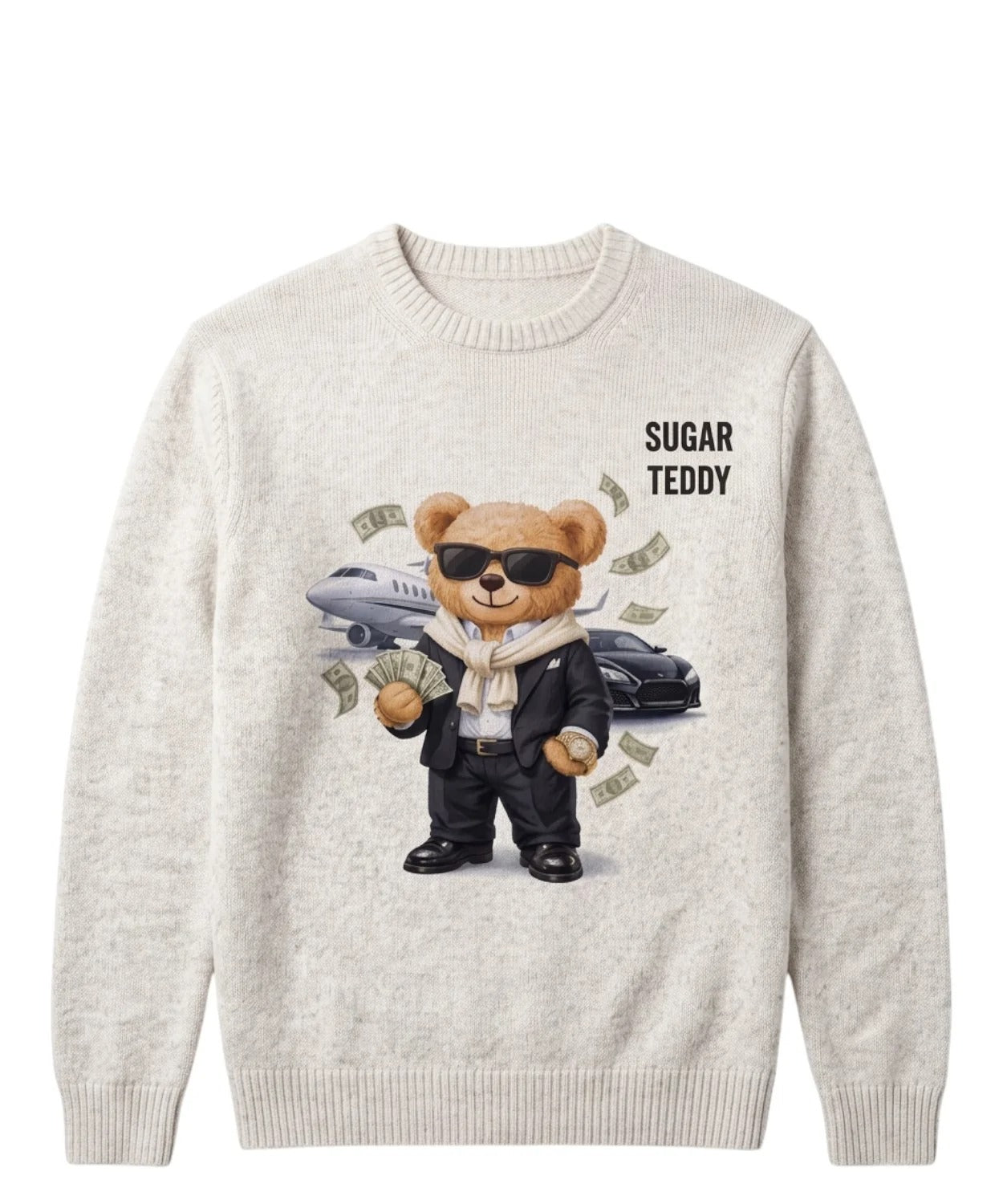 HERON PRINT HER002203705M-Sugar teddy 10 HER0022 03705M MC2 SAINT BARTH 