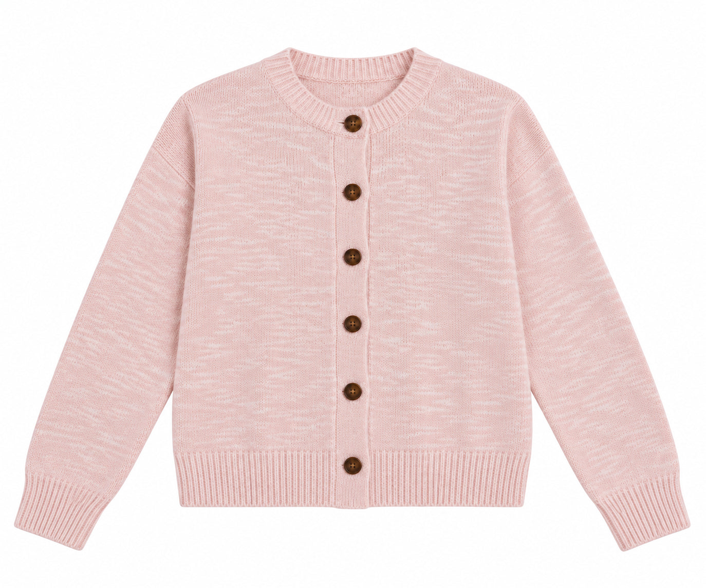 Cardigan janou mouline pink 21 JANU001 00006M MC2 SAINT BARTH 
