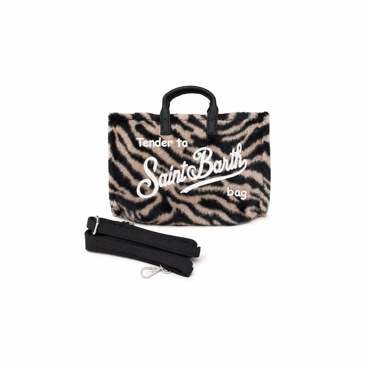 Phone Bag in Feltro Zebrata PHONE006 00469M MC2 SAINT BARTH 