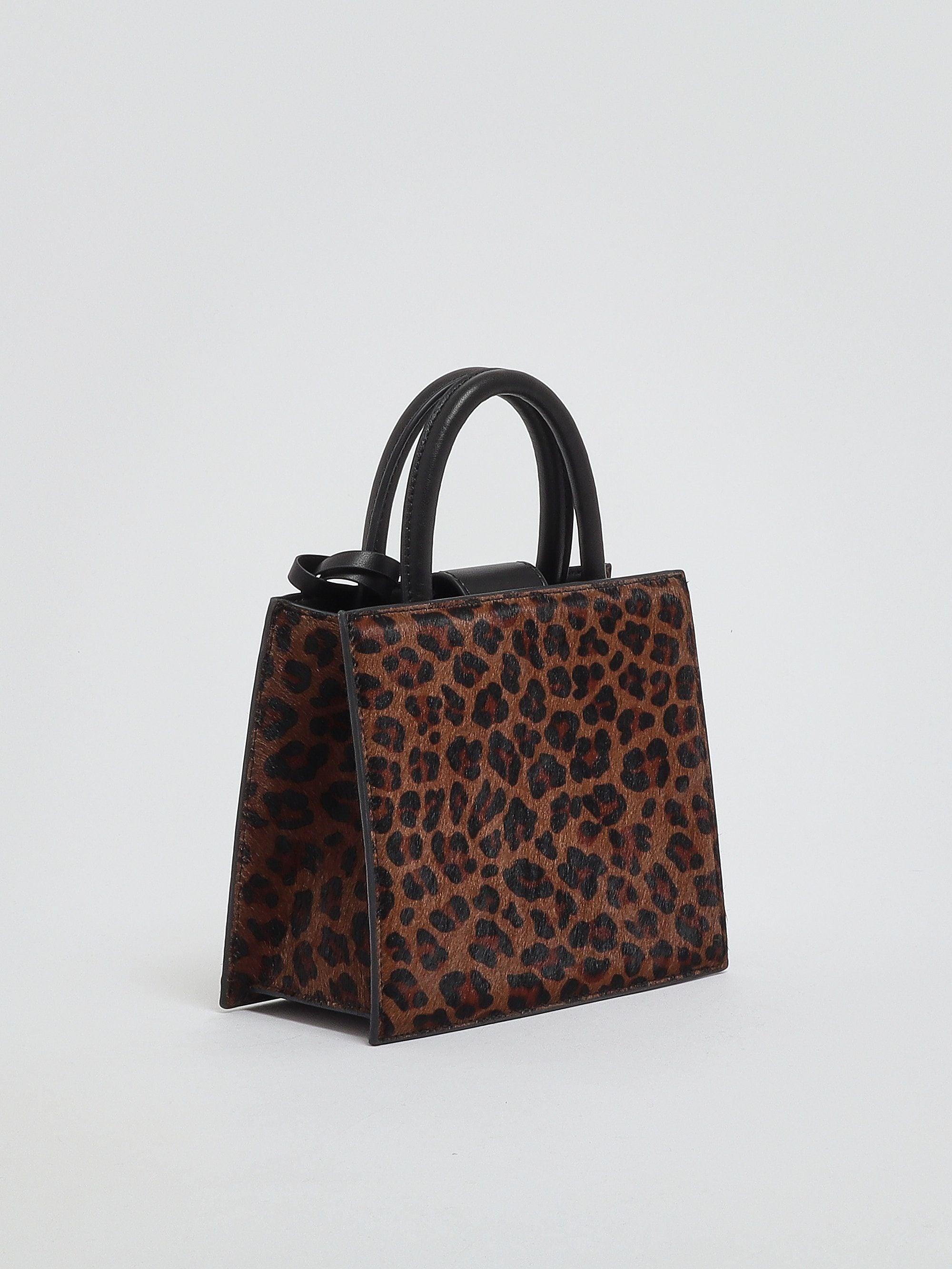 Borsa donna Shop Bag Mini in cavallino leopardata SHBM0002 00101M MC2 SAINT BARTH 