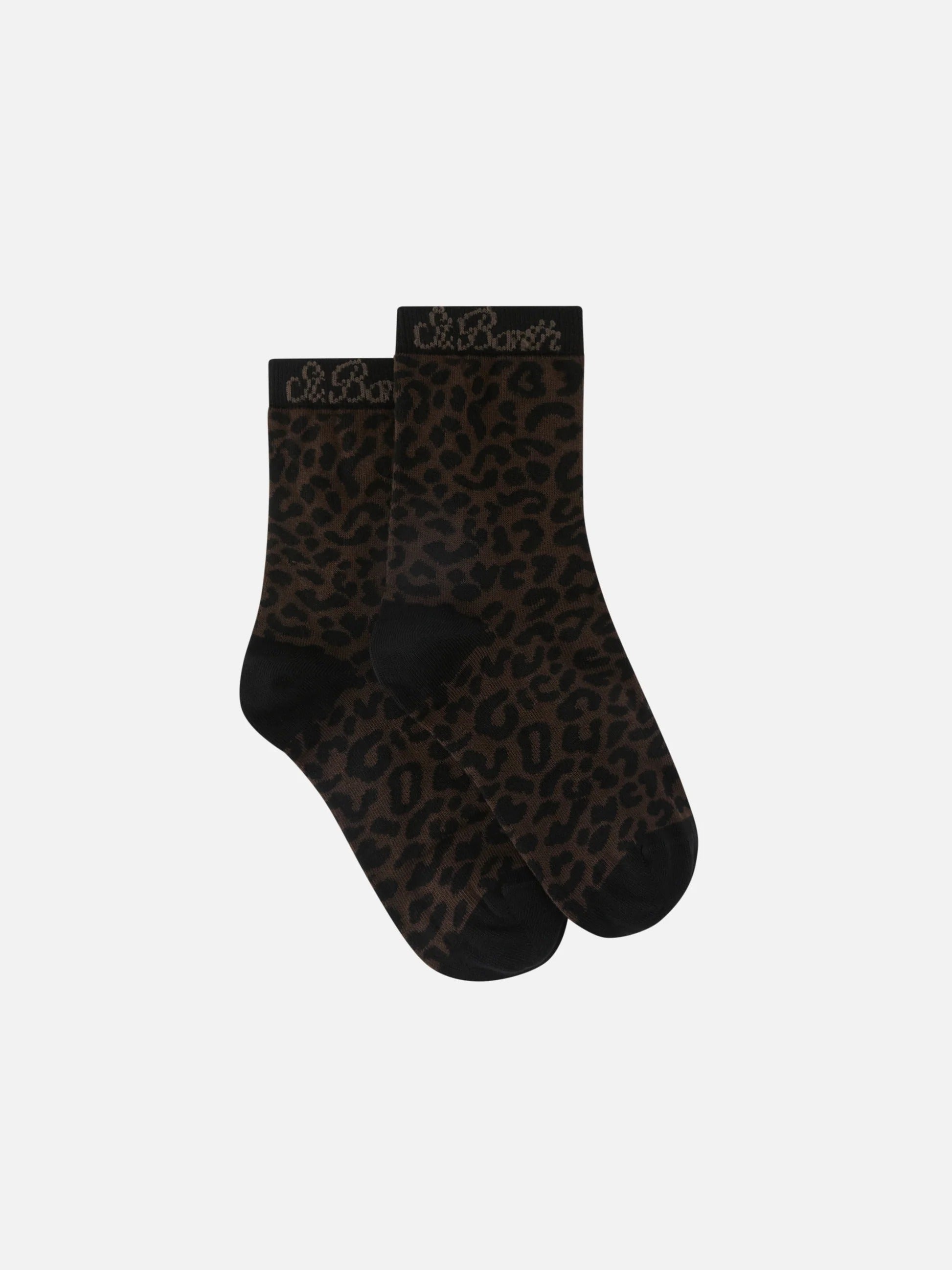 Calzini con stampa leopardata SOX0010M 00019M MC2 SAINT BARTH 